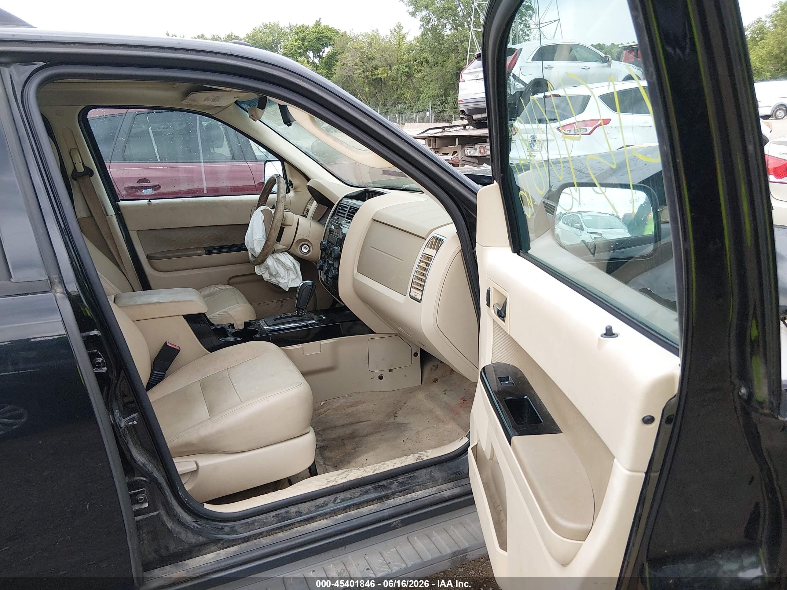 2009 Ford Escape Limited Black vin: 1FMCU94G69KB14739