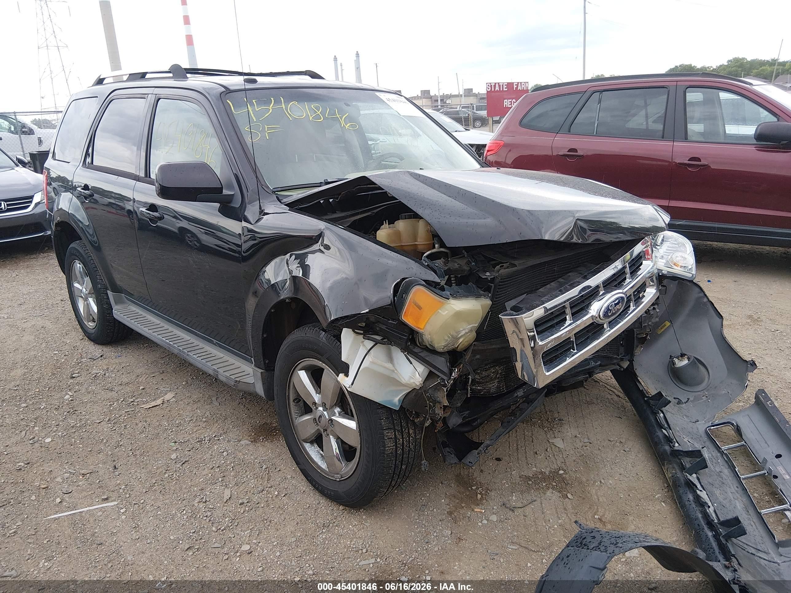 2009 Ford Escape Limited Black vin: 1FMCU94G69KB14739