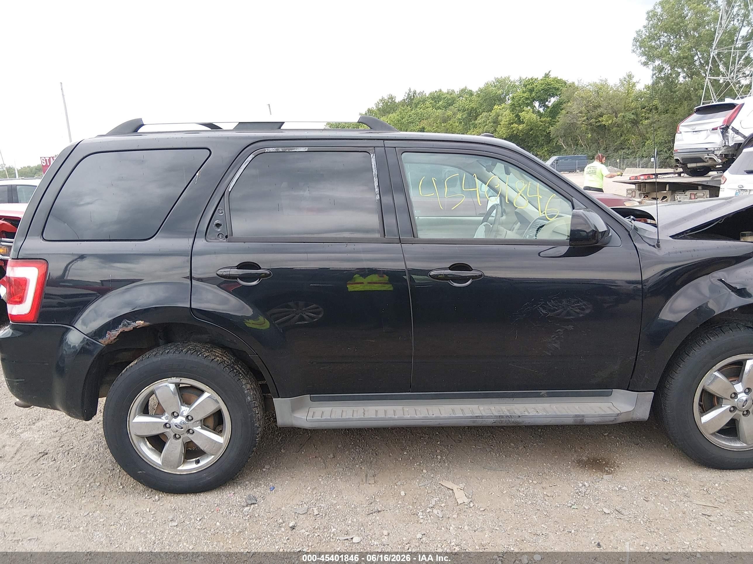 2009 Ford Escape Limited Black vin: 1FMCU94G69KB14739