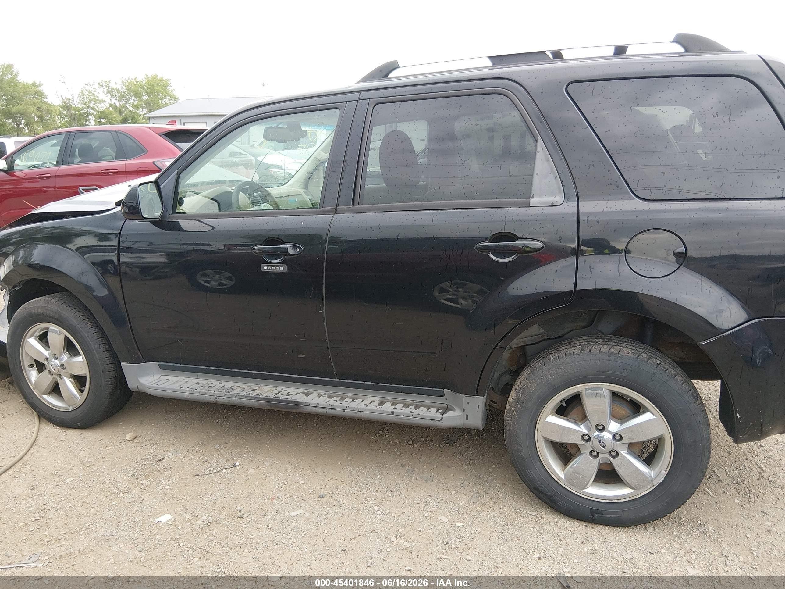 2009 Ford Escape Limited Black vin: 1FMCU94G69KB14739