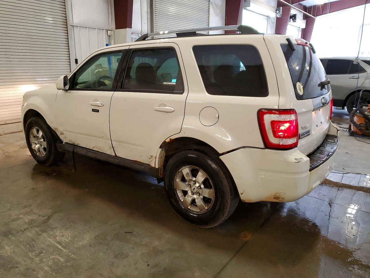 2009 Ford Escape Limited Белый vin: 1FMCU94G69KC13884