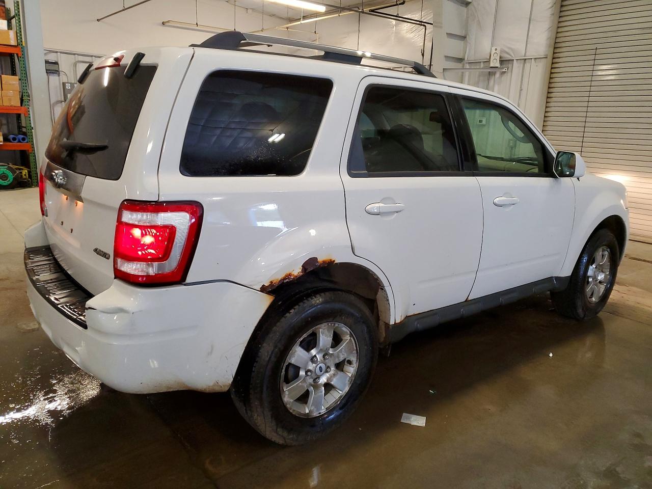 2009 Ford Escape Limited Белый vin: 1FMCU94G69KC13884