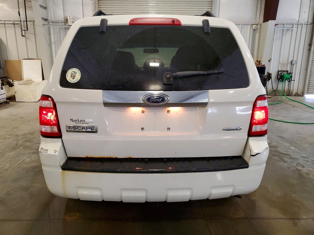 2009 Ford Escape Limited Белый vin: 1FMCU94G69KC13884
