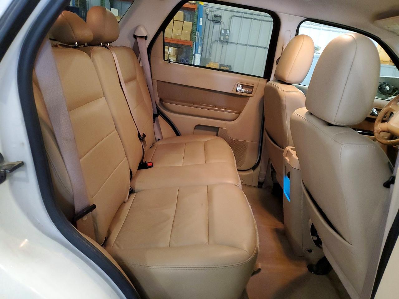 2009 Ford Escape Limited Белый vin: 1FMCU94G69KC13884