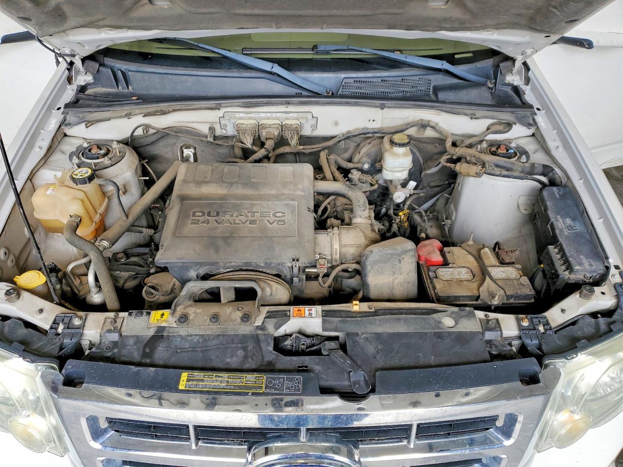 2009 Ford Escape Limited Белый vin: 1FMCU94G69KC13884