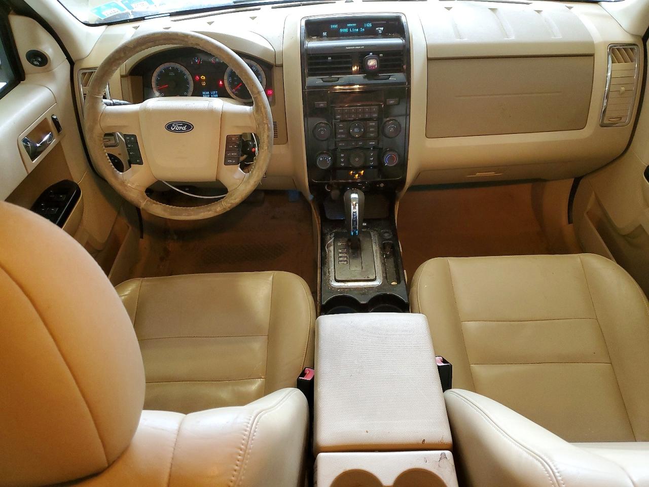 2009 Ford Escape Limited Белый vin: 1FMCU94G69KC13884