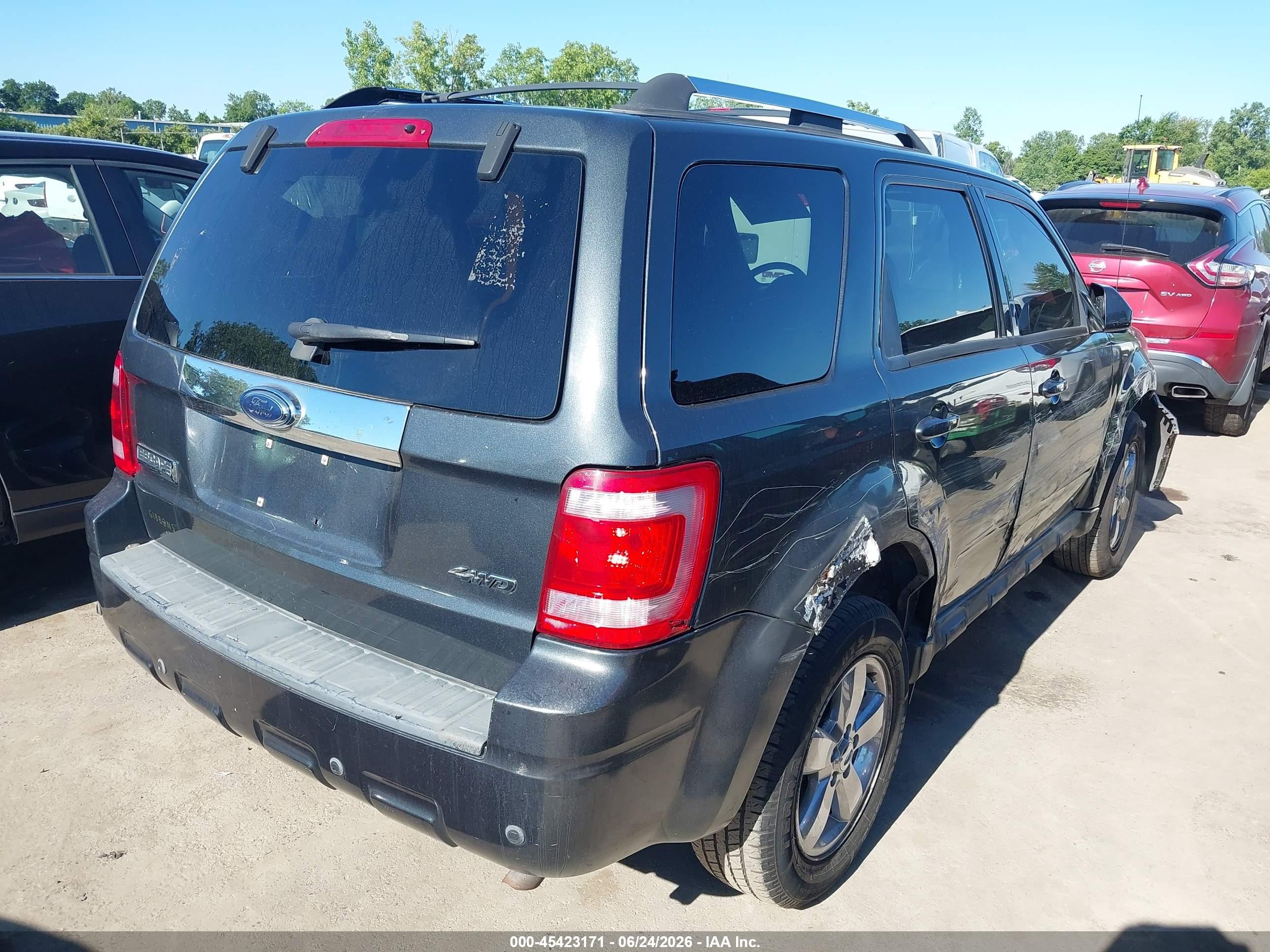 2009 Ford Escape Limited Gray vin: 1FMCU94G69KC26019