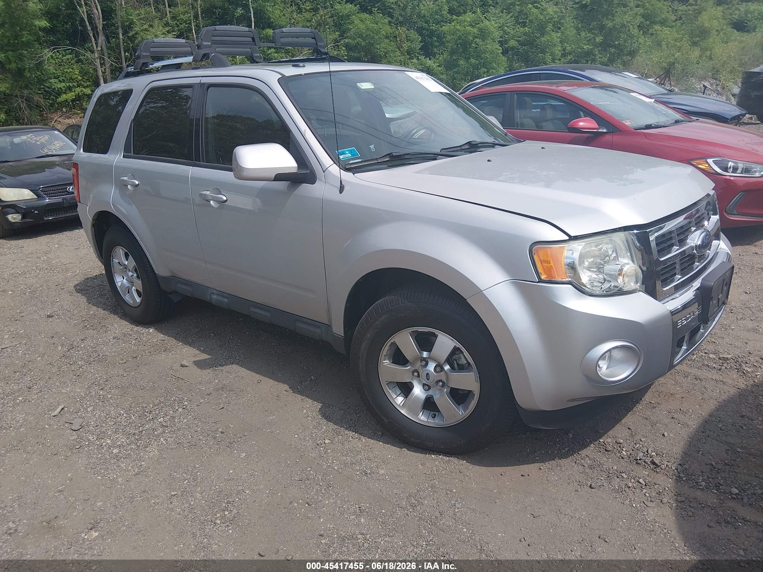 2009 Ford Escape Limited Silver vin: 1FMCU94G69KC56508