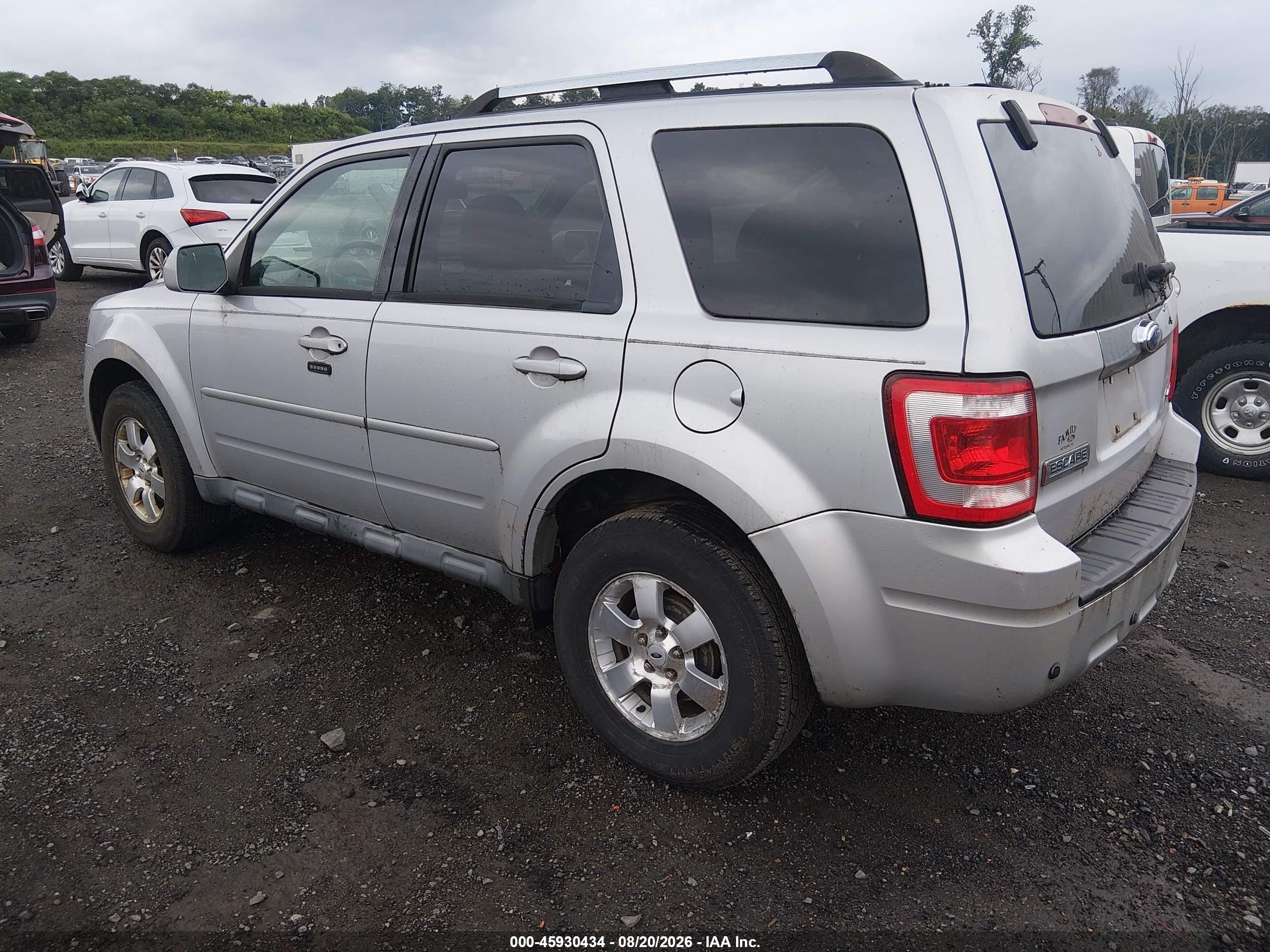 2009 Ford Escape Limited Silver vin: 1FMCU94G69KC85734