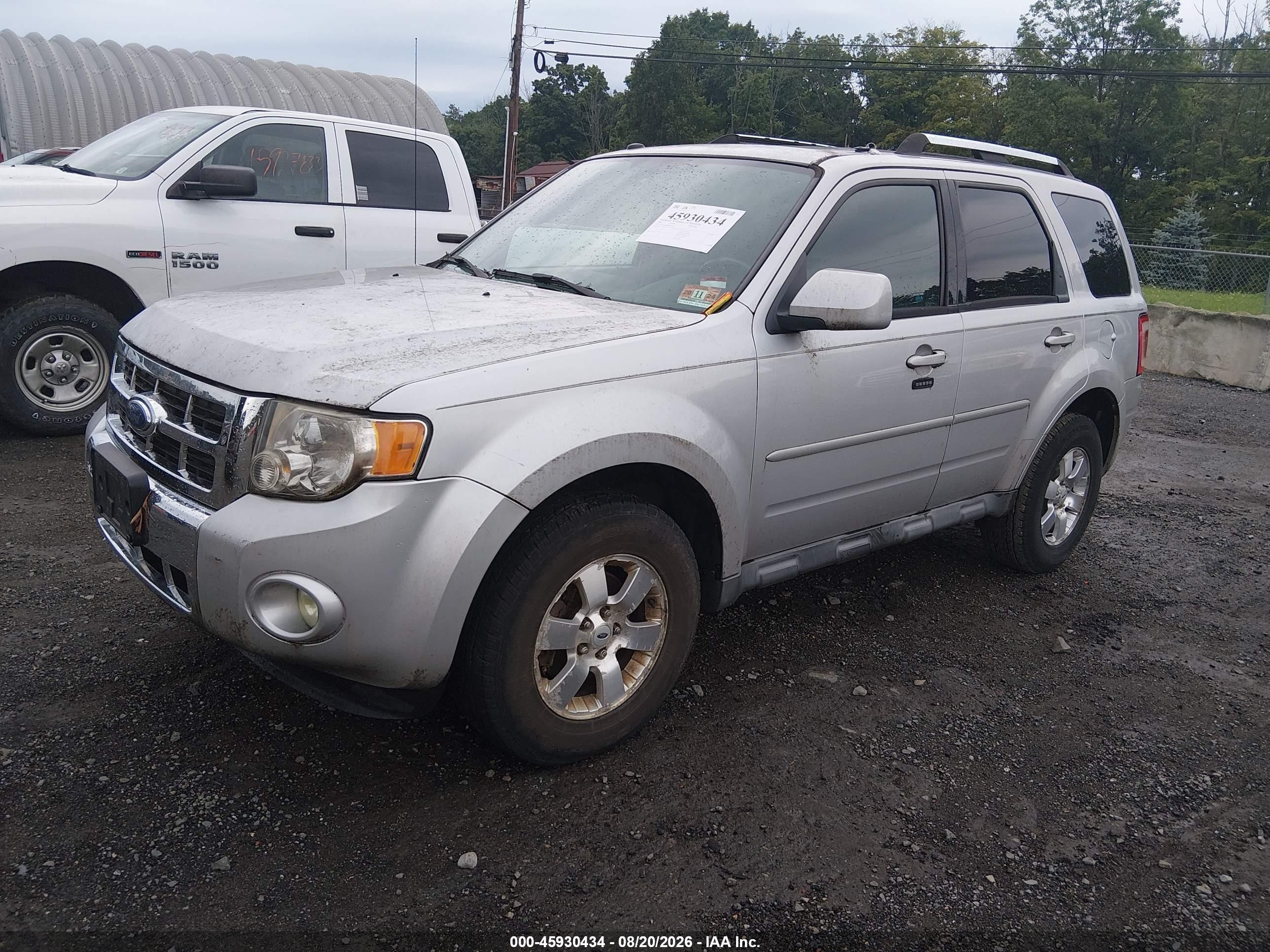2009 Ford Escape Limited Silver vin: 1FMCU94G69KC85734