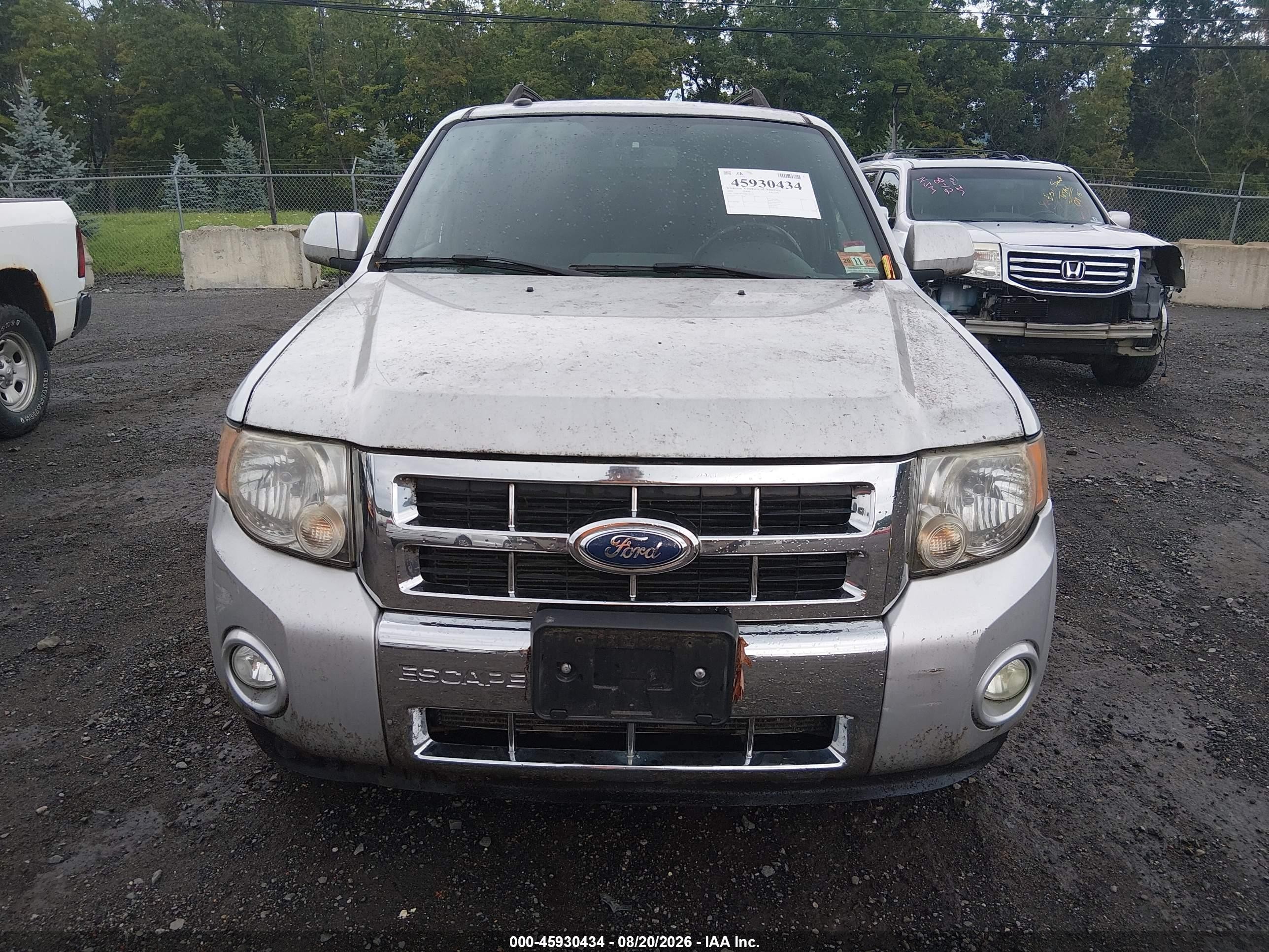 2009 Ford Escape Limited Silver vin: 1FMCU94G69KC85734