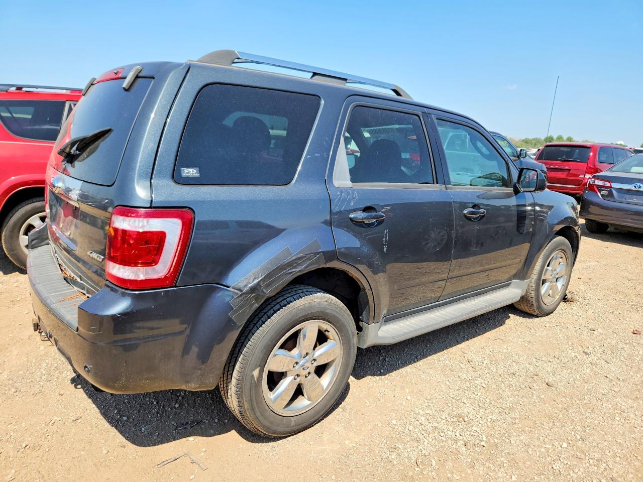 2009 Ford Escape Limited Gray vin: 1FMCU94G79KB02356