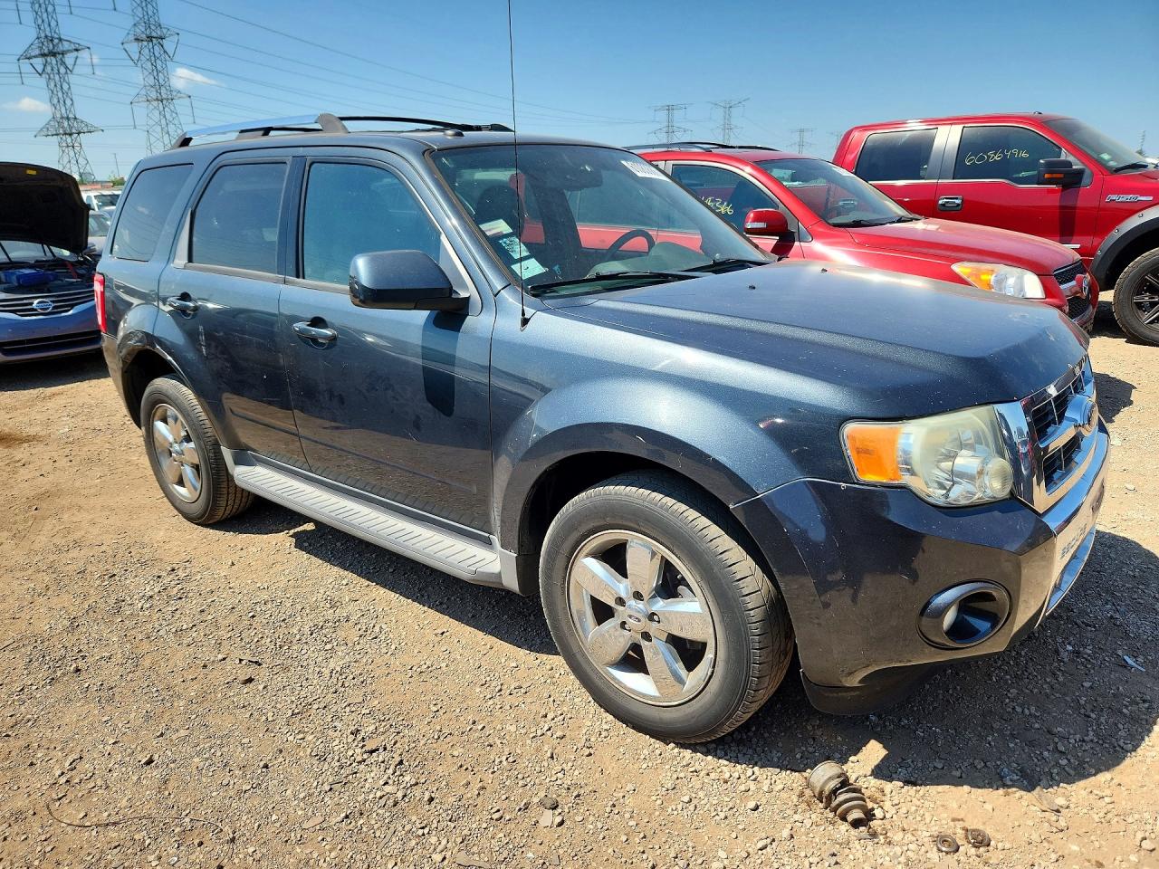 2009 Ford Escape Limited Gray vin: 1FMCU94G79KB02356