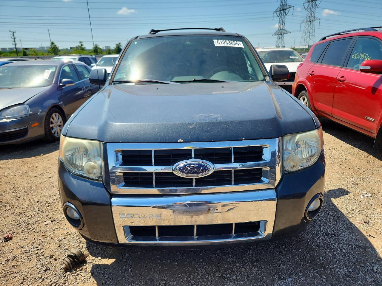 2009 Ford Escape Limited Gray vin: 1FMCU94G79KB02356