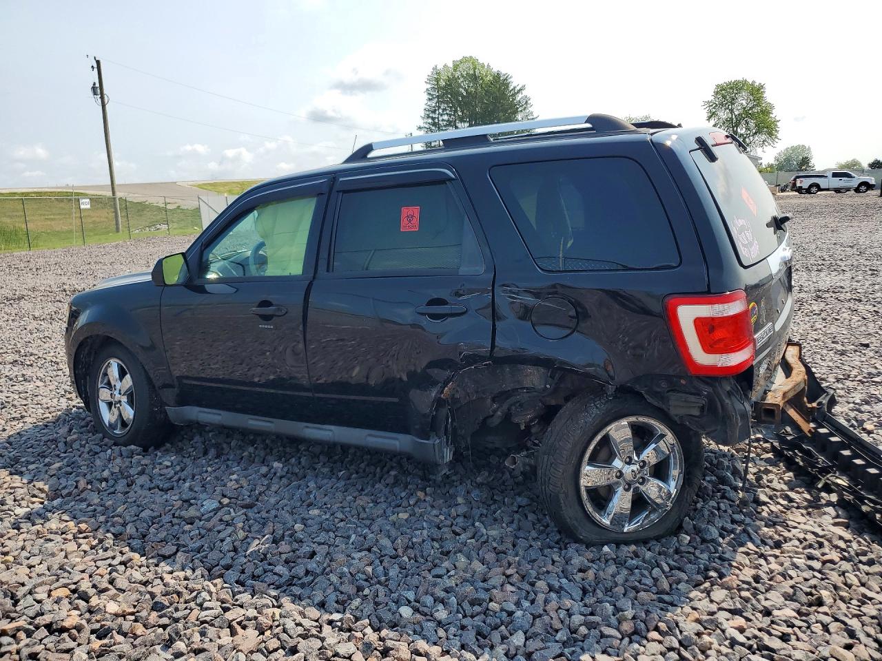 2009 Ford Escape Limited Black vin: 1FMCU94G99KC84593
