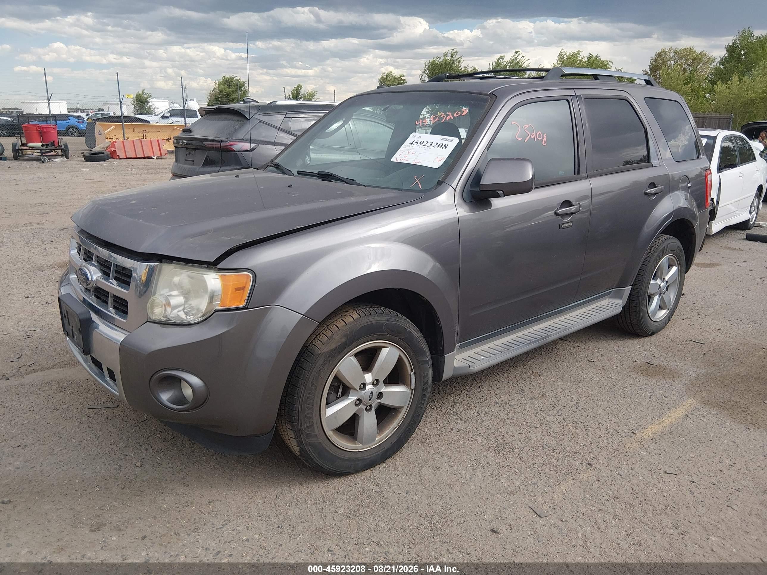 2009 Ford Escape Limited Gray vin: 1FMCU94G99KD12036