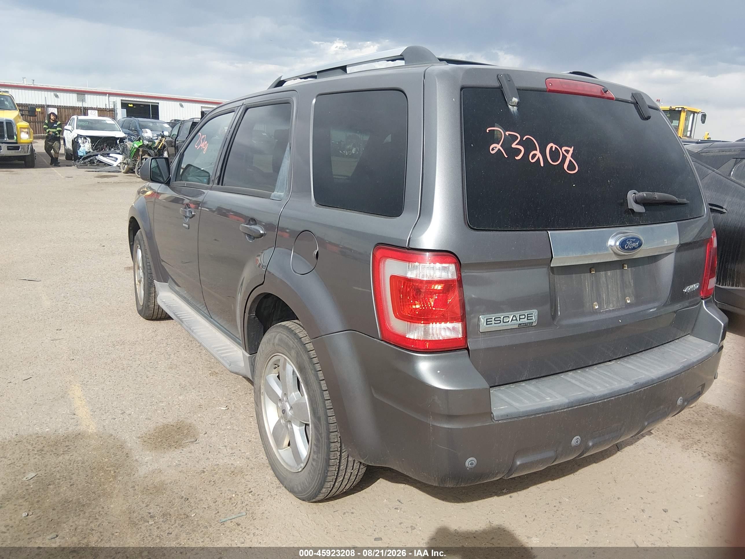 2009 Ford Escape Limited Gray vin: 1FMCU94G99KD12036