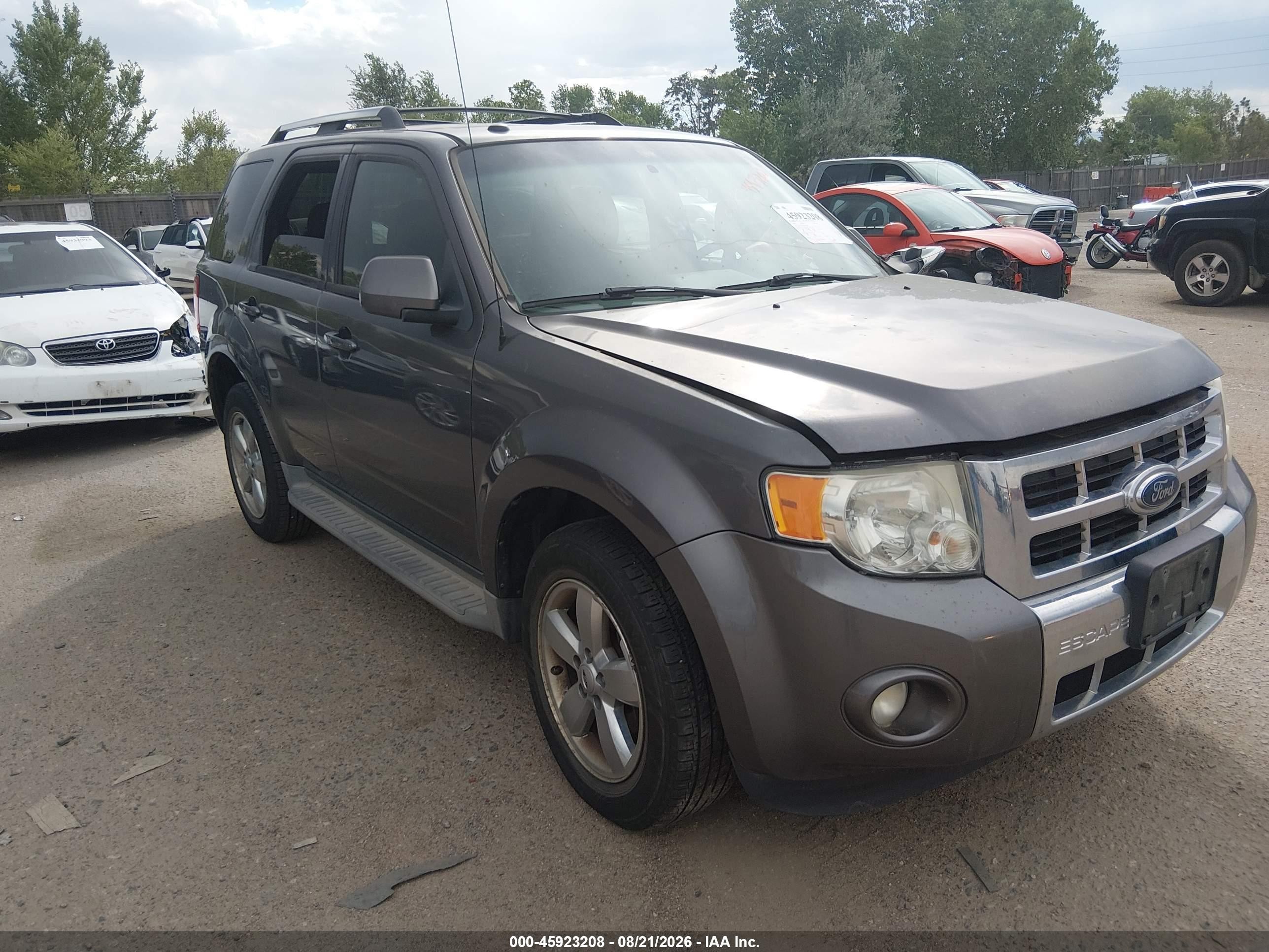 2009 Ford Escape Limited Gray vin: 1FMCU94G99KD12036