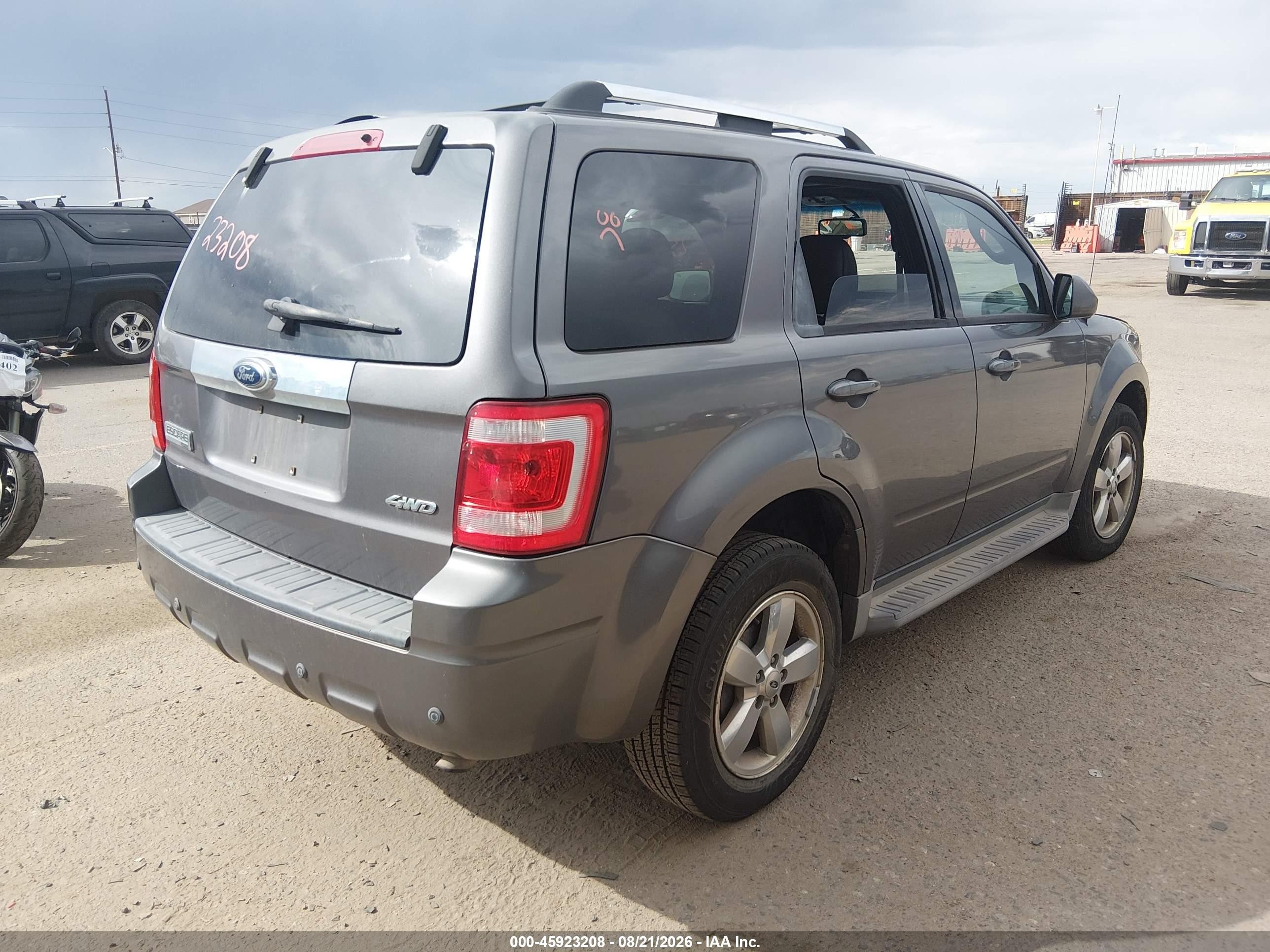 2009 Ford Escape Limited Gray vin: 1FMCU94G99KD12036