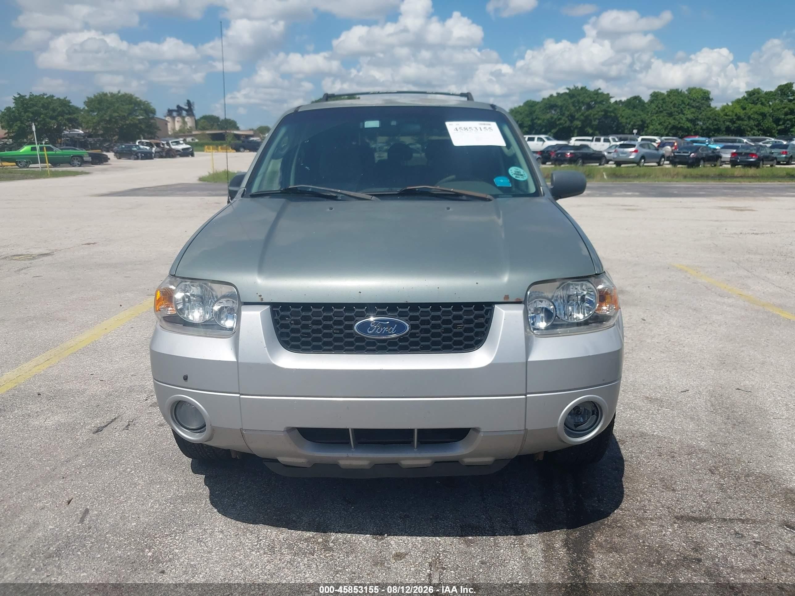 2006 Ford Escape Hybrid   Green vin: 1FMCU95H06KA08225