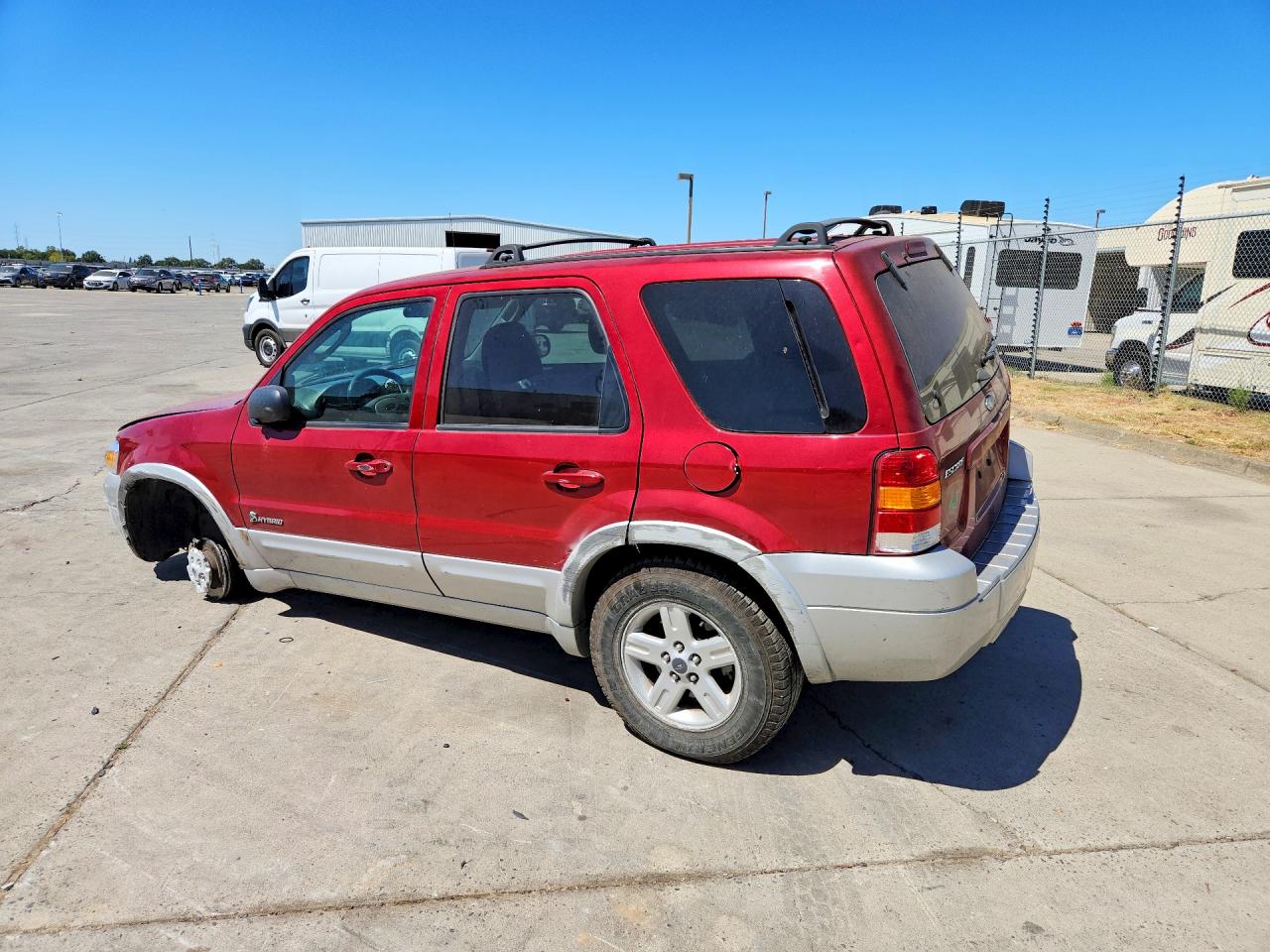 2005 Ford Escape Hev Красный vin: 1FMCU95H35KD16813
