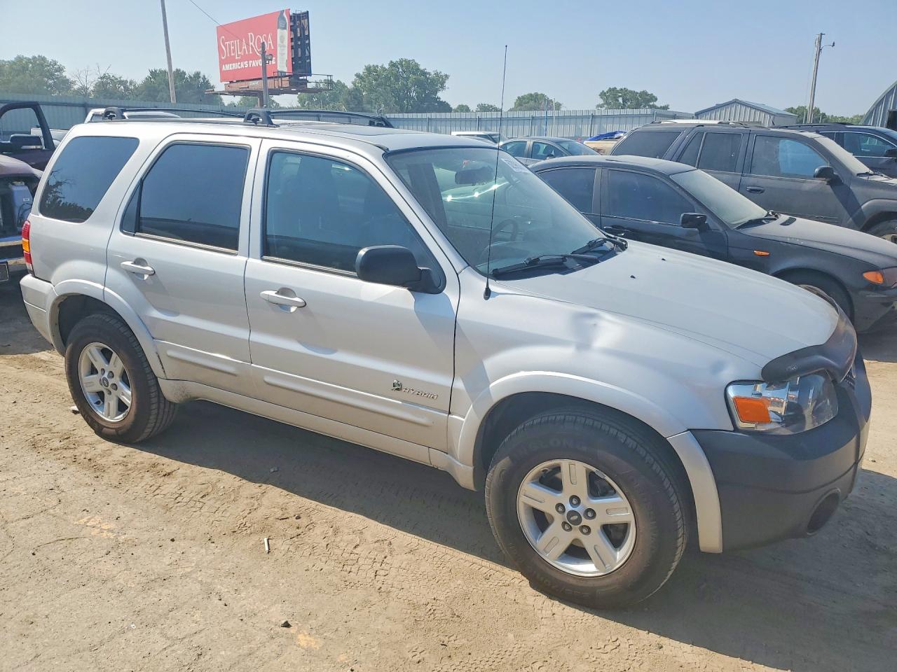 2006 Ford Escape Hev Silver vin: 1FMCU95H46KA20488