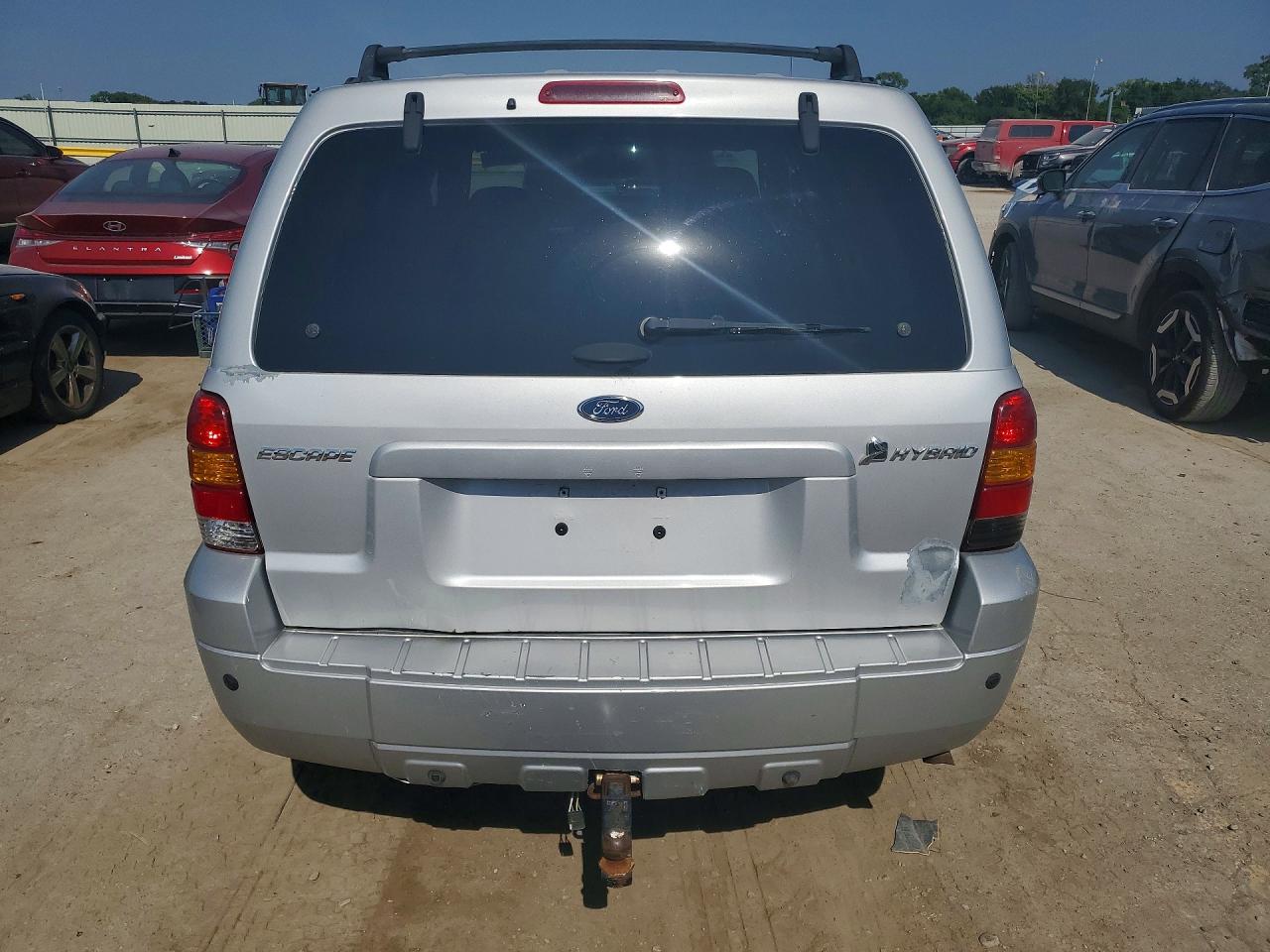 2006 Ford Escape Hev Silver vin: 1FMCU95H46KA20488