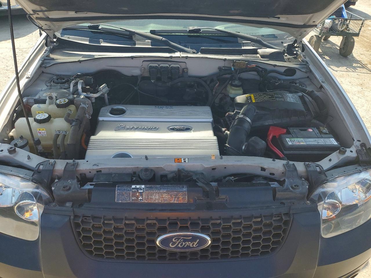 2006 Ford Escape Hev Silver vin: 1FMCU95H46KA20488