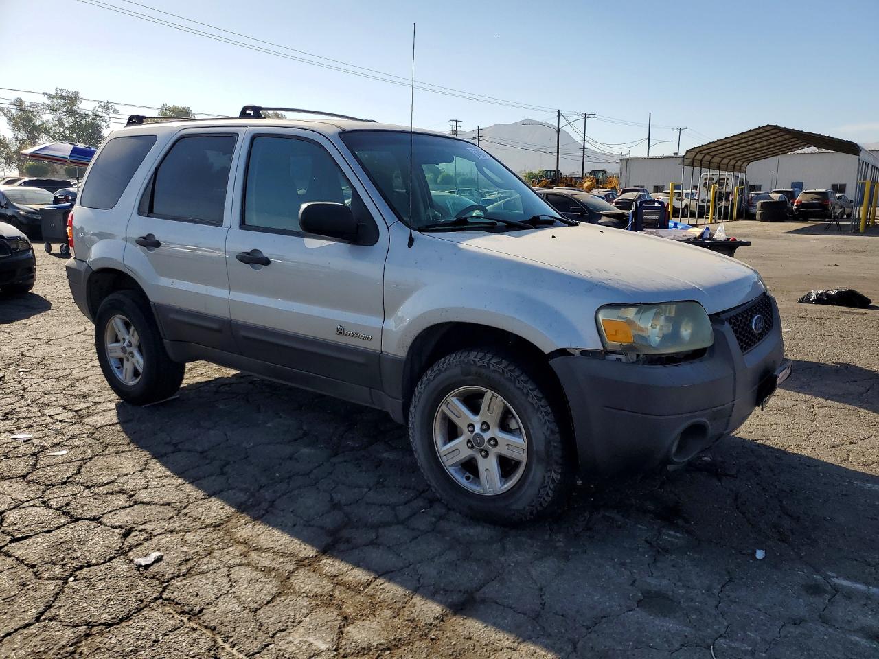 2006 Ford Escape Hev Silver vin: 1FMCU95H96KC44260