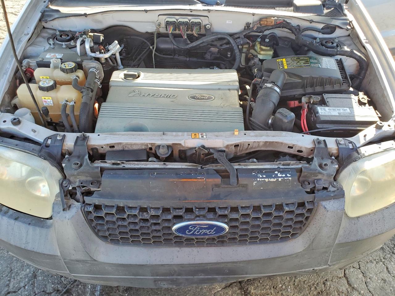 2006 Ford Escape Hev Silver vin: 1FMCU95H96KC44260