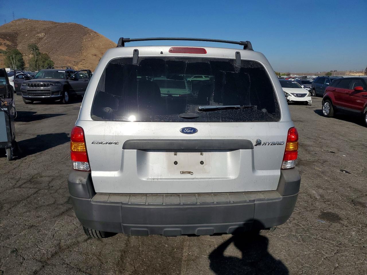 2006 Ford Escape Hev Silver vin: 1FMCU95H96KC44260