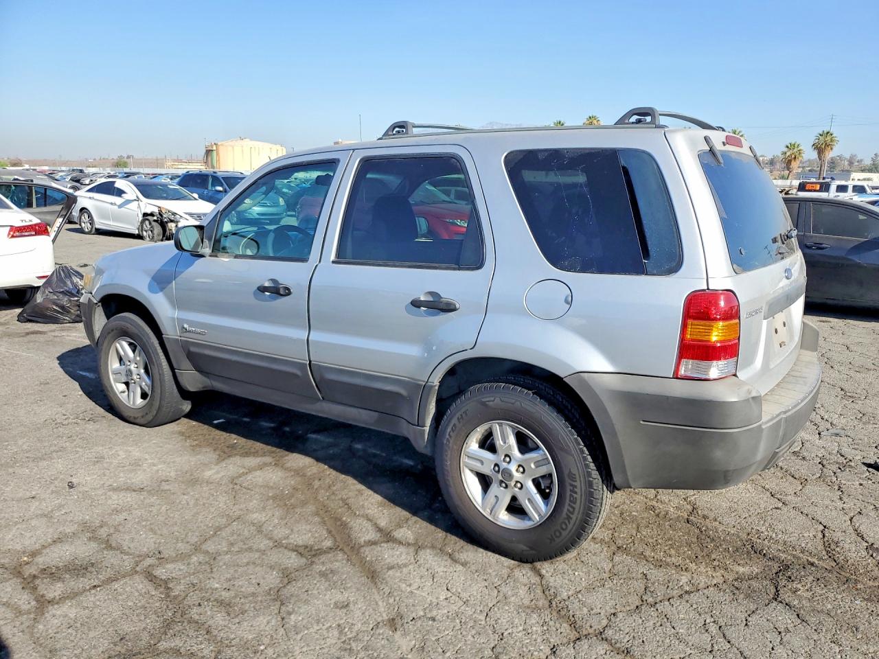 2006 Ford Escape Hev Silver vin: 1FMCU95H96KC44260