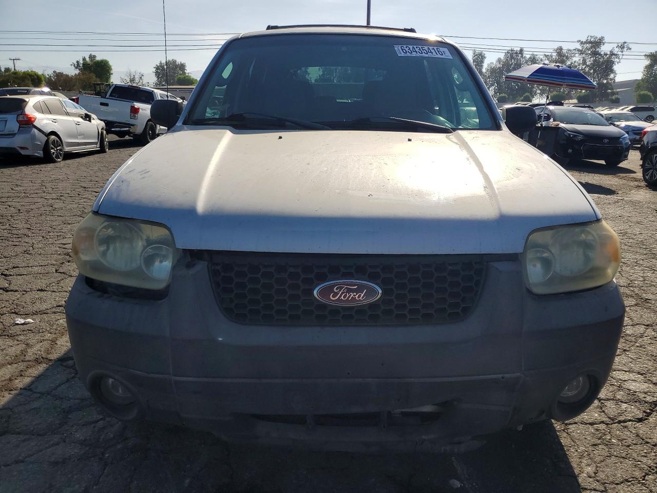 2006 Ford Escape Hev Silver vin: 1FMCU95H96KC44260