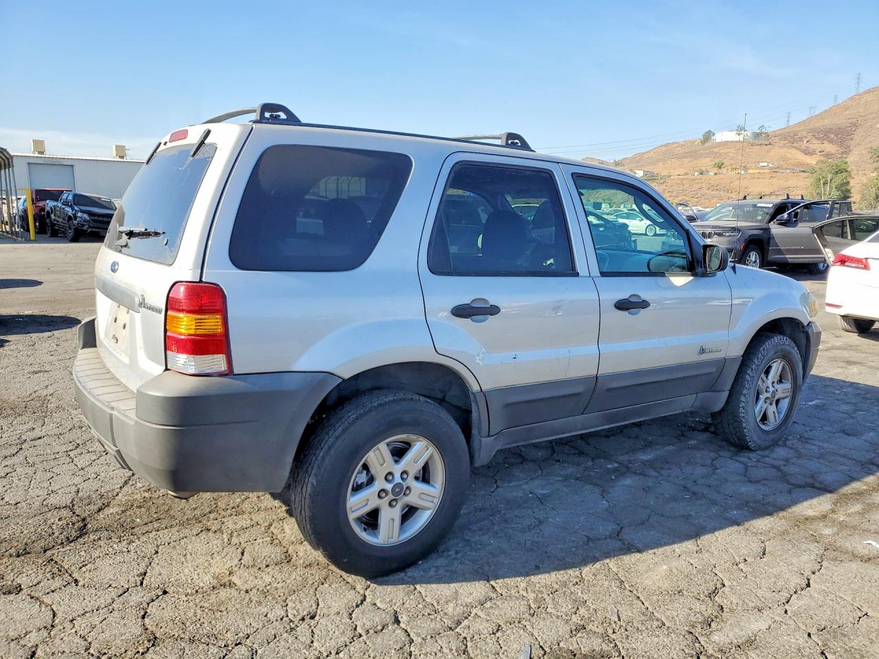 2006 Ford Escape Hev Silver vin: 1FMCU95H96KC44260
