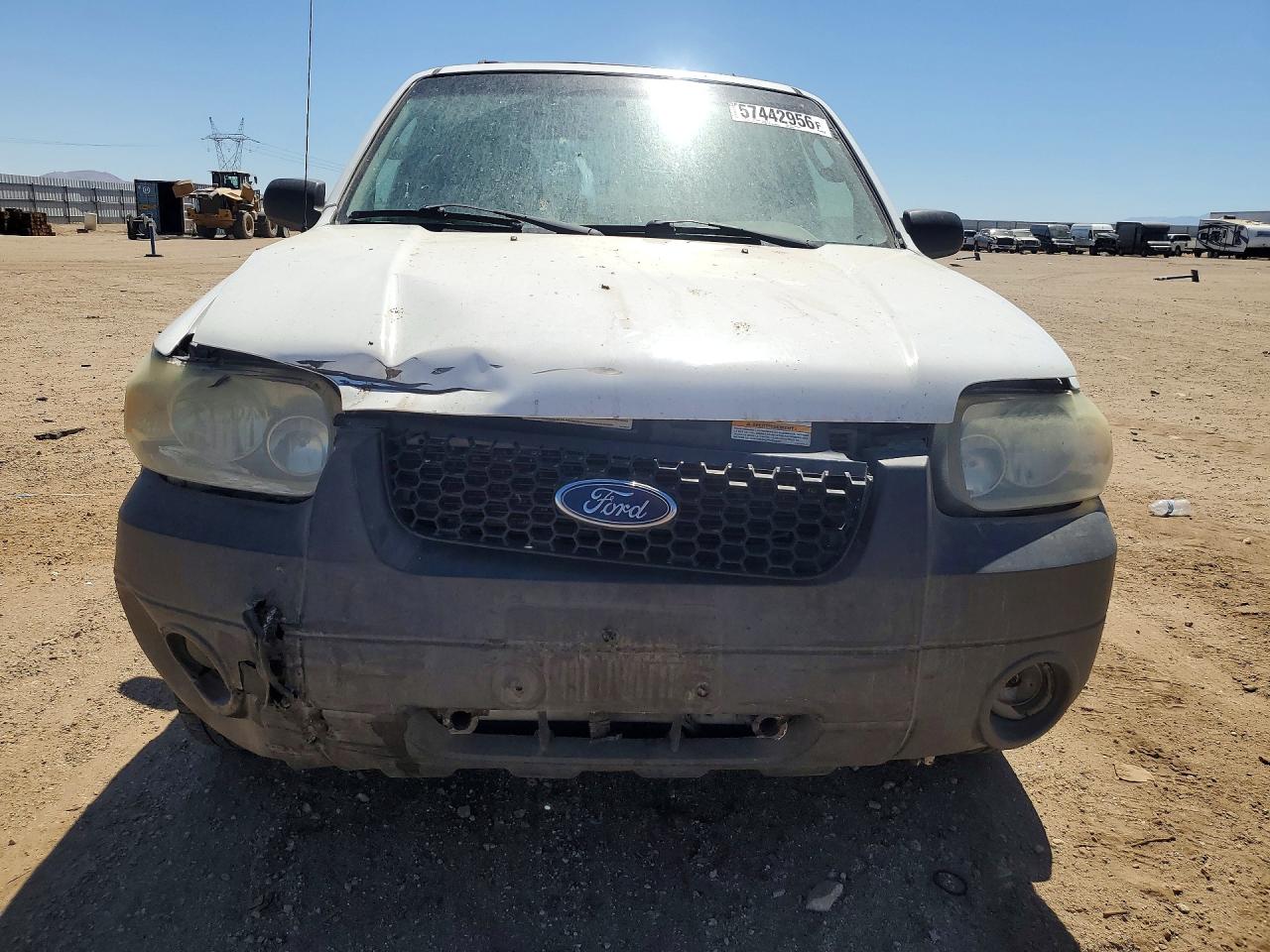 2005 Ford Escape Hev White vin: 1FMCU96H15KD16906