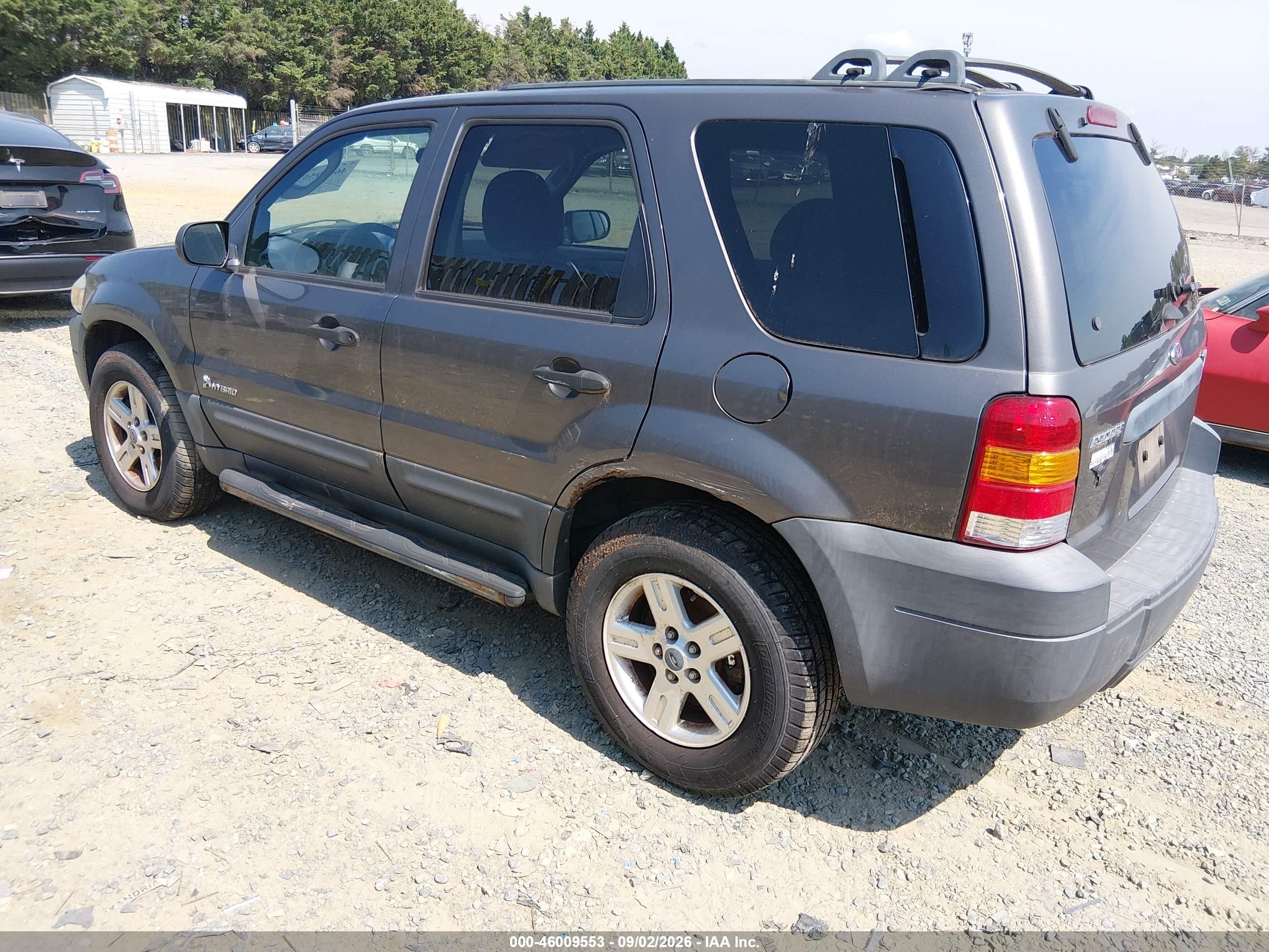 2005 Ford Escape Hybrid Gray vin: 1FMCU96H15KD90553