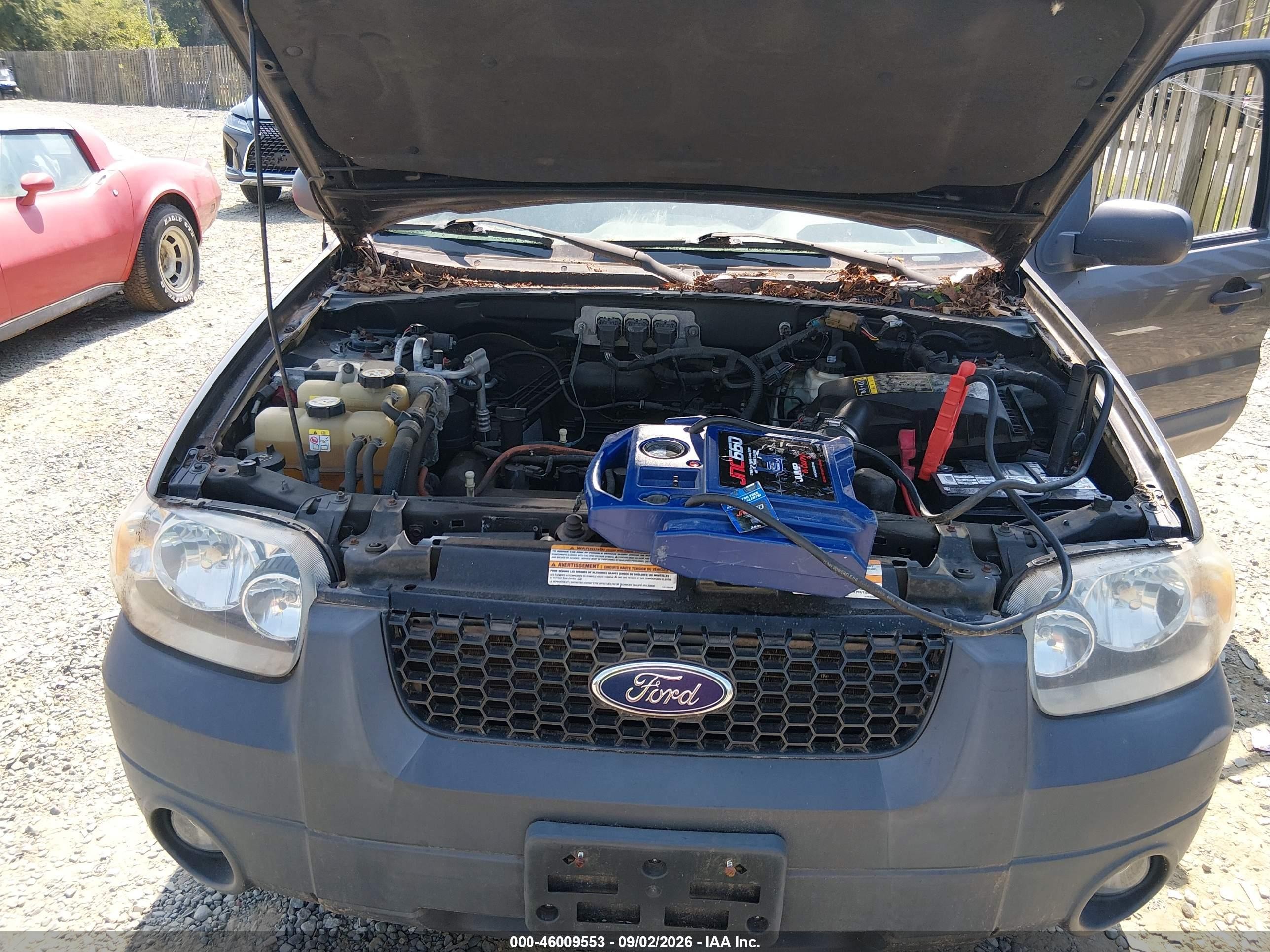 2005 Ford Escape Hybrid Gray vin: 1FMCU96H15KD90553