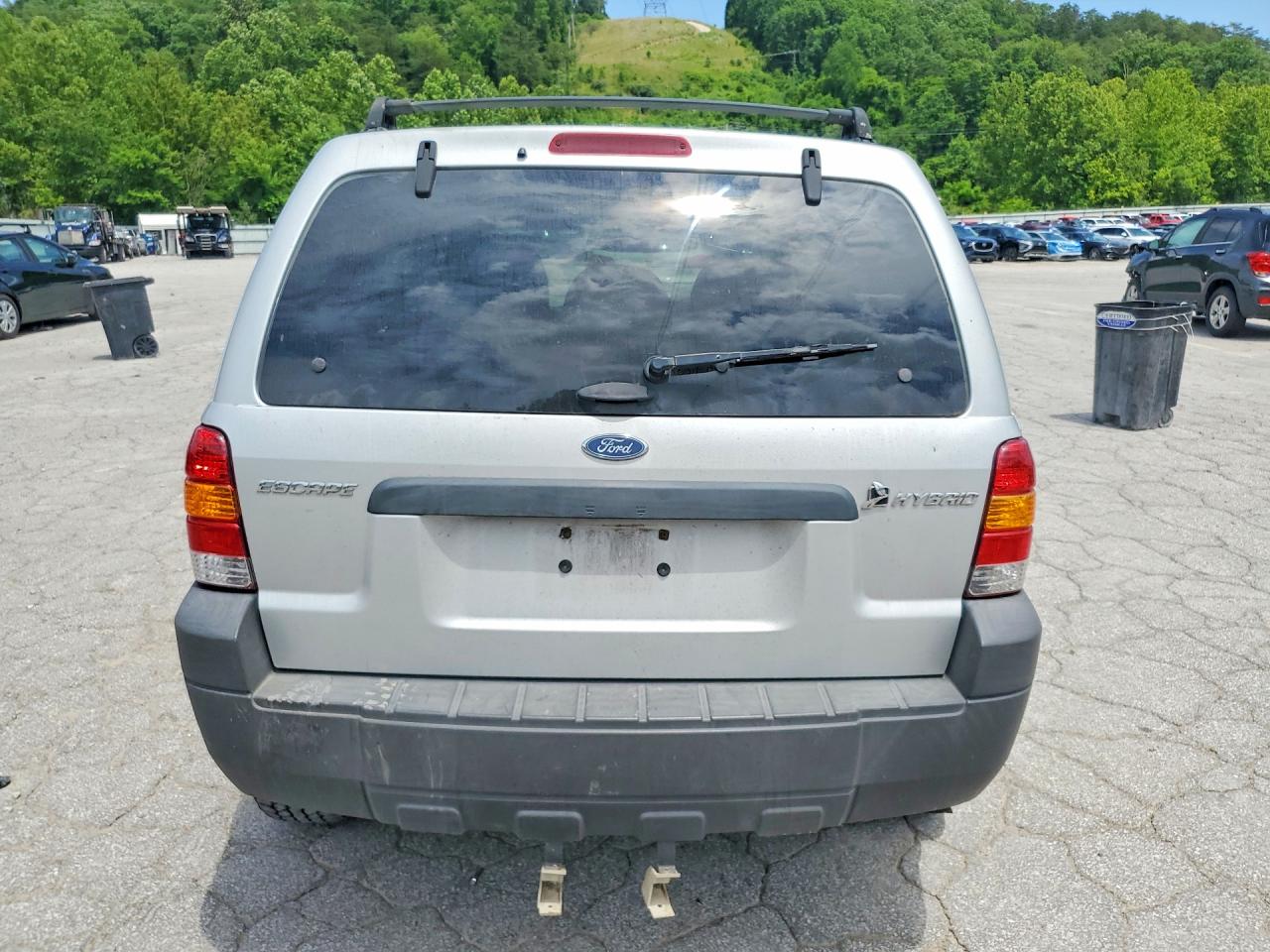 2006 Ford Escape Hev Silver vin: 1FMCU96H16KC36006