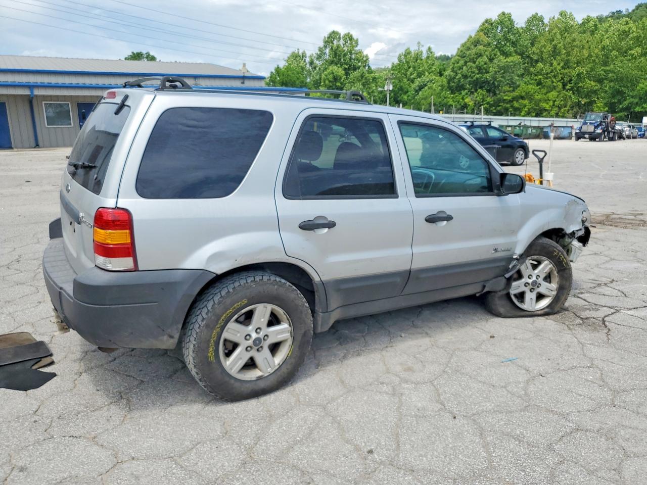 2006 Ford Escape Hev Silver vin: 1FMCU96H16KC36006