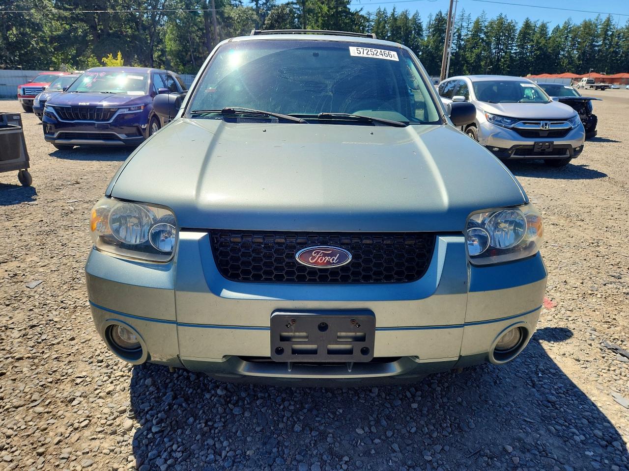2006 Ford Escape Hev Teal vin: 1FMCU96H26KA08709