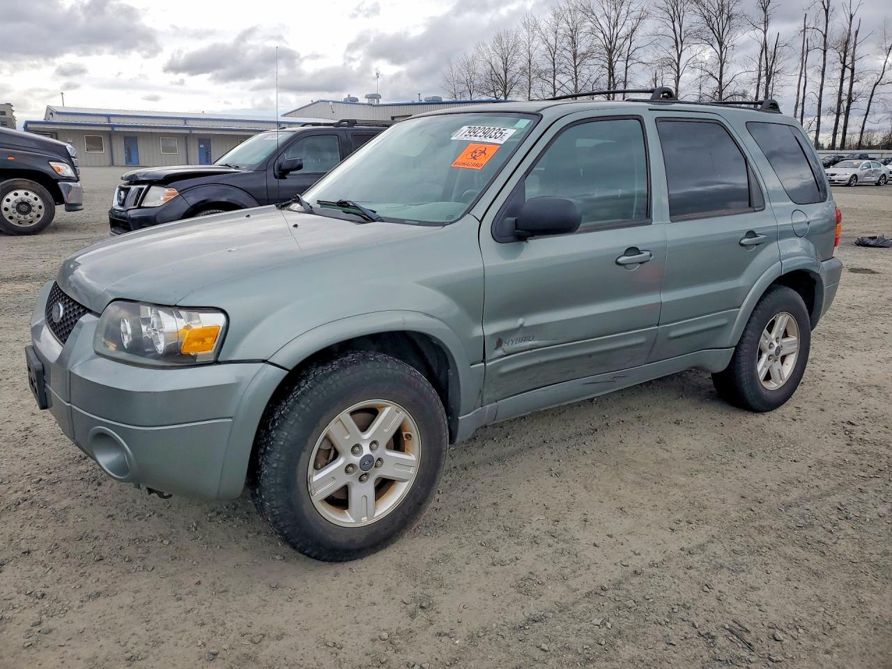 2006 Ford Escape Hev Зеленый vin: 1FMCU96H46KA20747