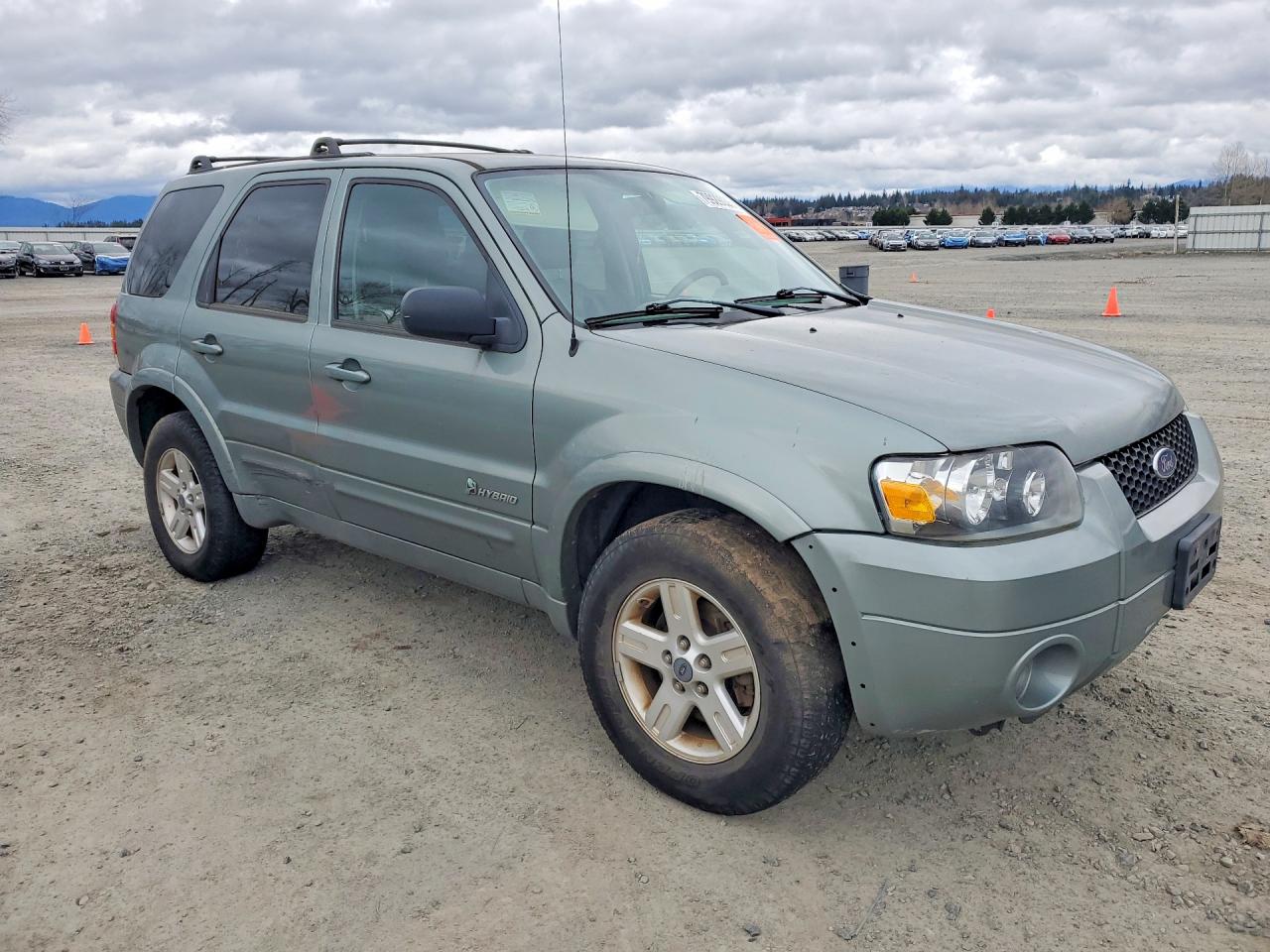 2006 Ford Escape Hev Green vin: 1FMCU96H46KA20747