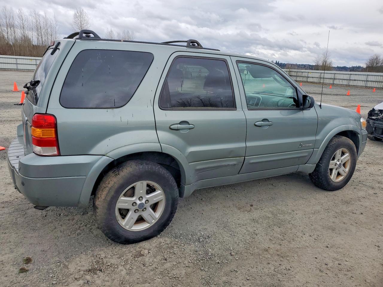 2006 Ford Escape Hev Green vin: 1FMCU96H46KA20747