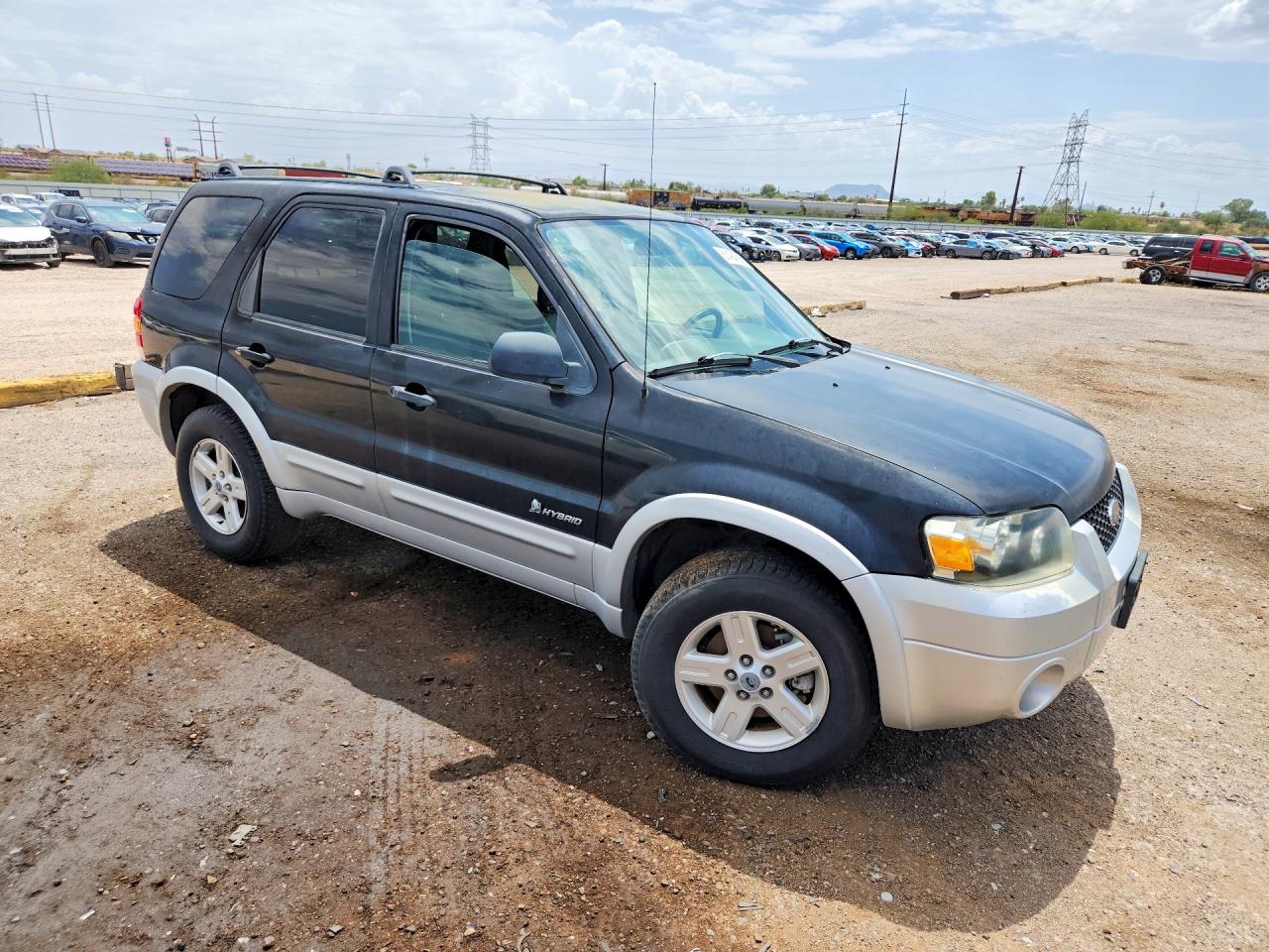 2006 Ford Escape Hev Charcoal vin: 1FMCU96H56KA35578