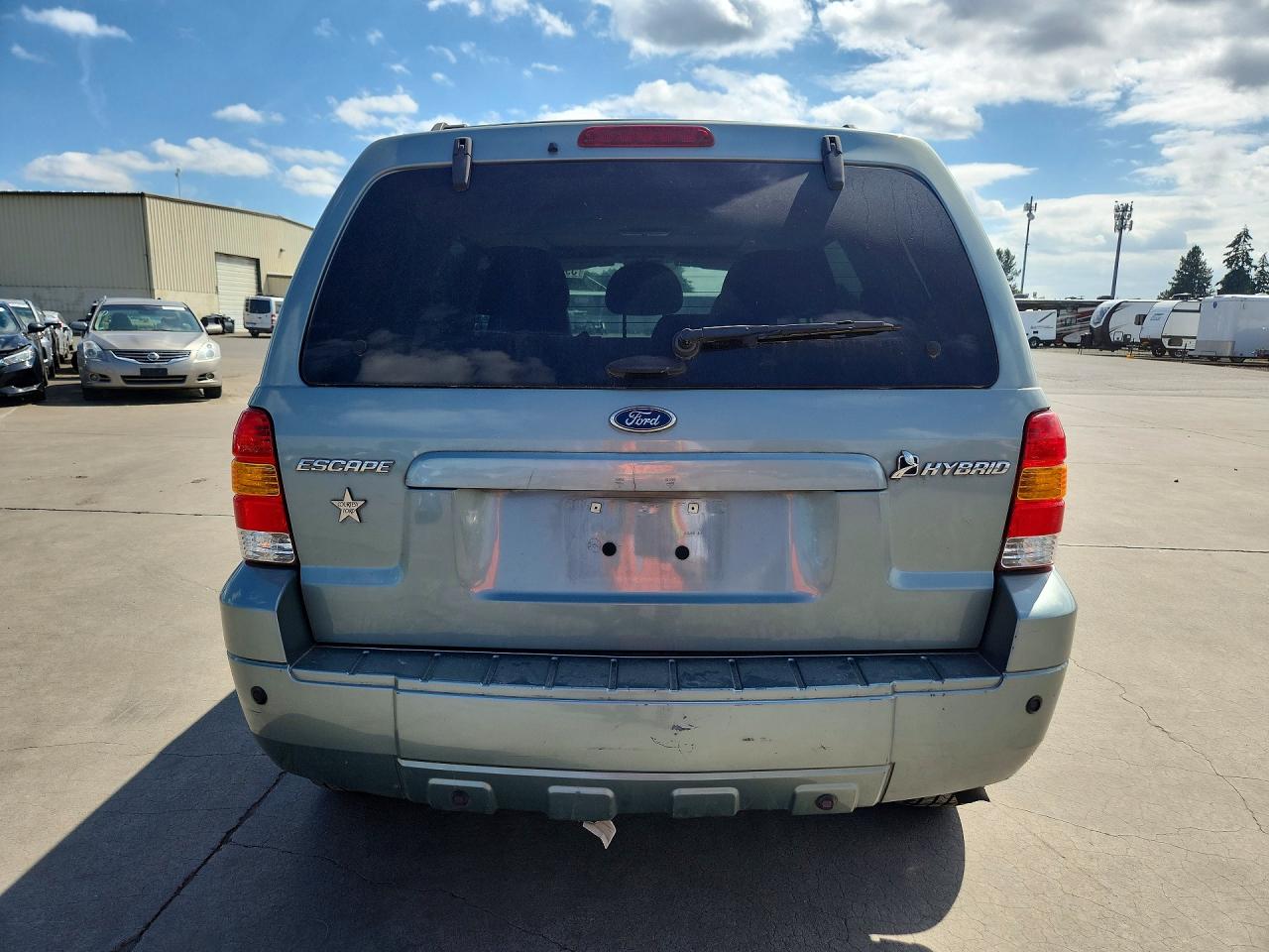 2006 Ford Escape Hev Green vin: 1FMCU96HX6KA25886