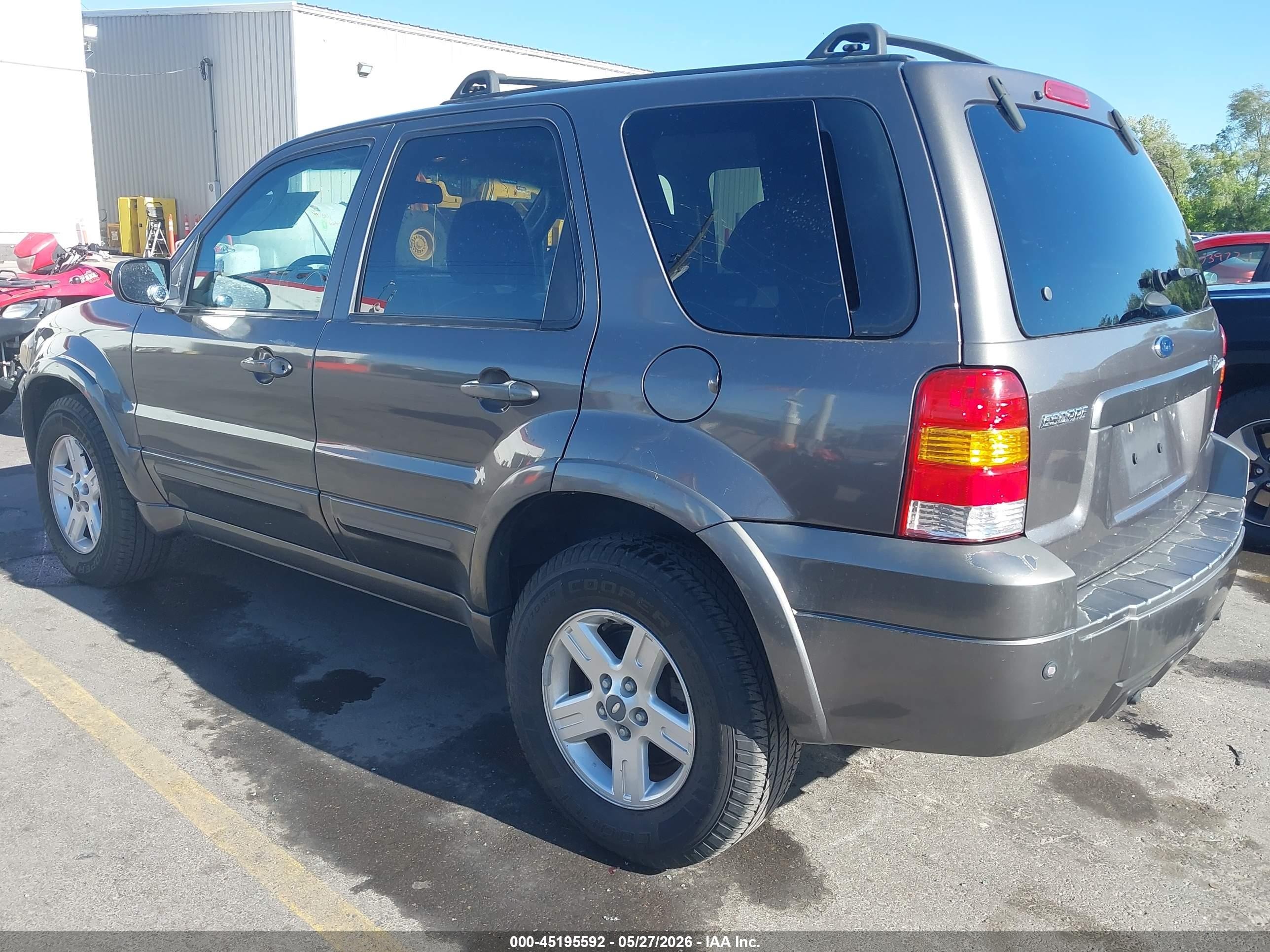 2006 Ford Escape Hybrid   Gray vin: 1FMCU96HX6KA39920