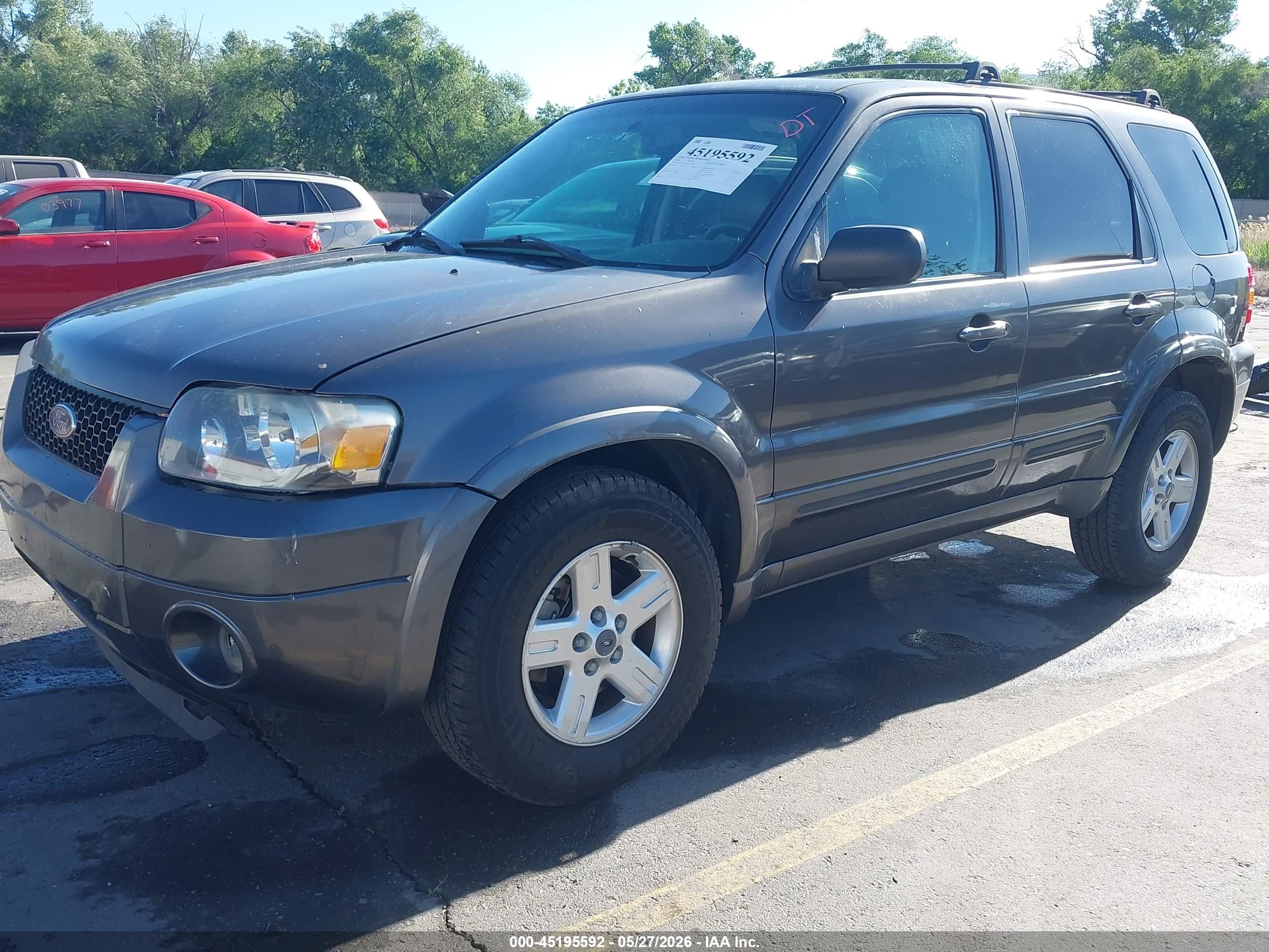 2006 Ford Escape Hybrid   Gray vin: 1FMCU96HX6KA39920