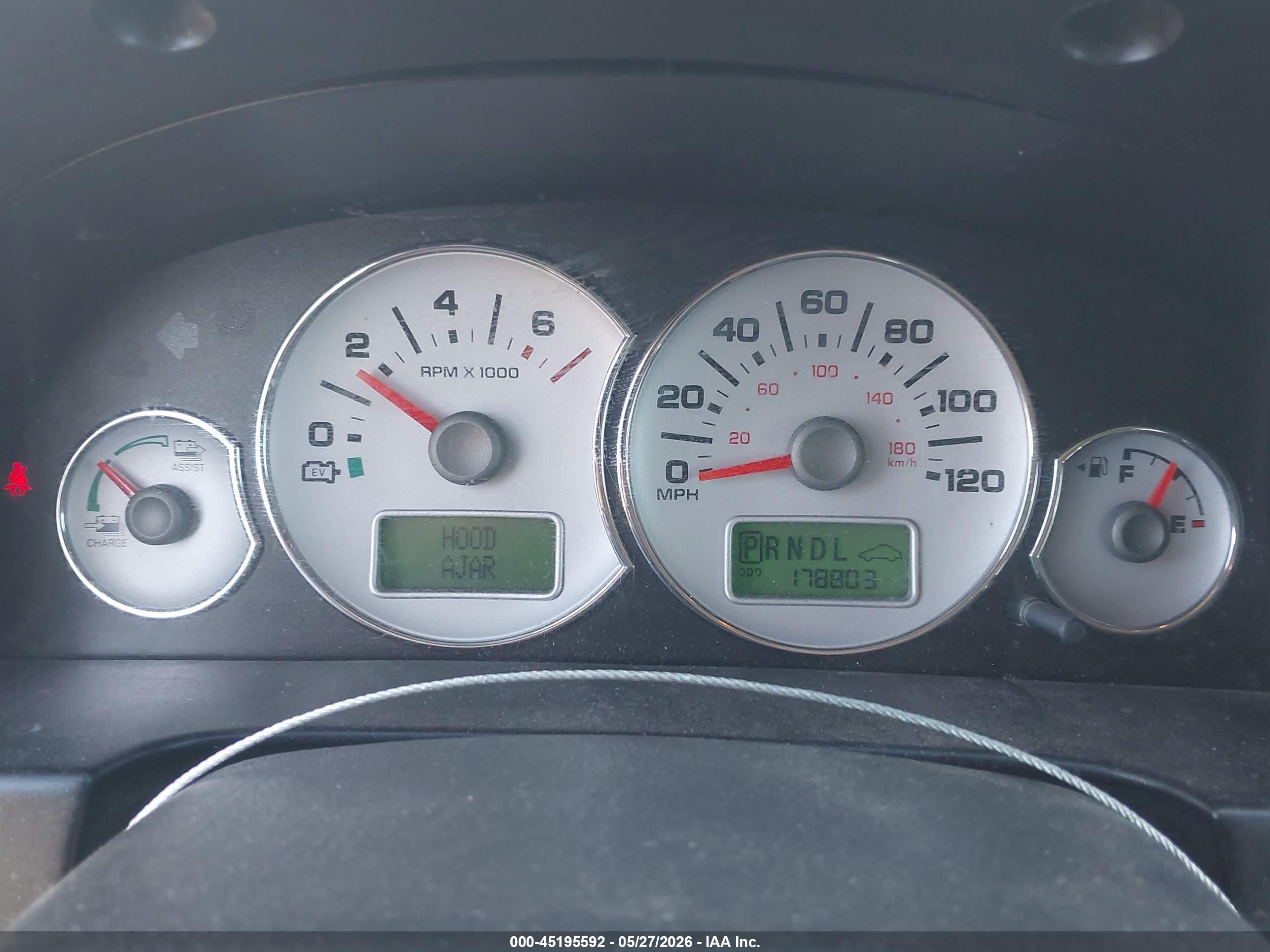 2006 Ford Escape Hybrid   Gray vin: 1FMCU96HX6KA39920