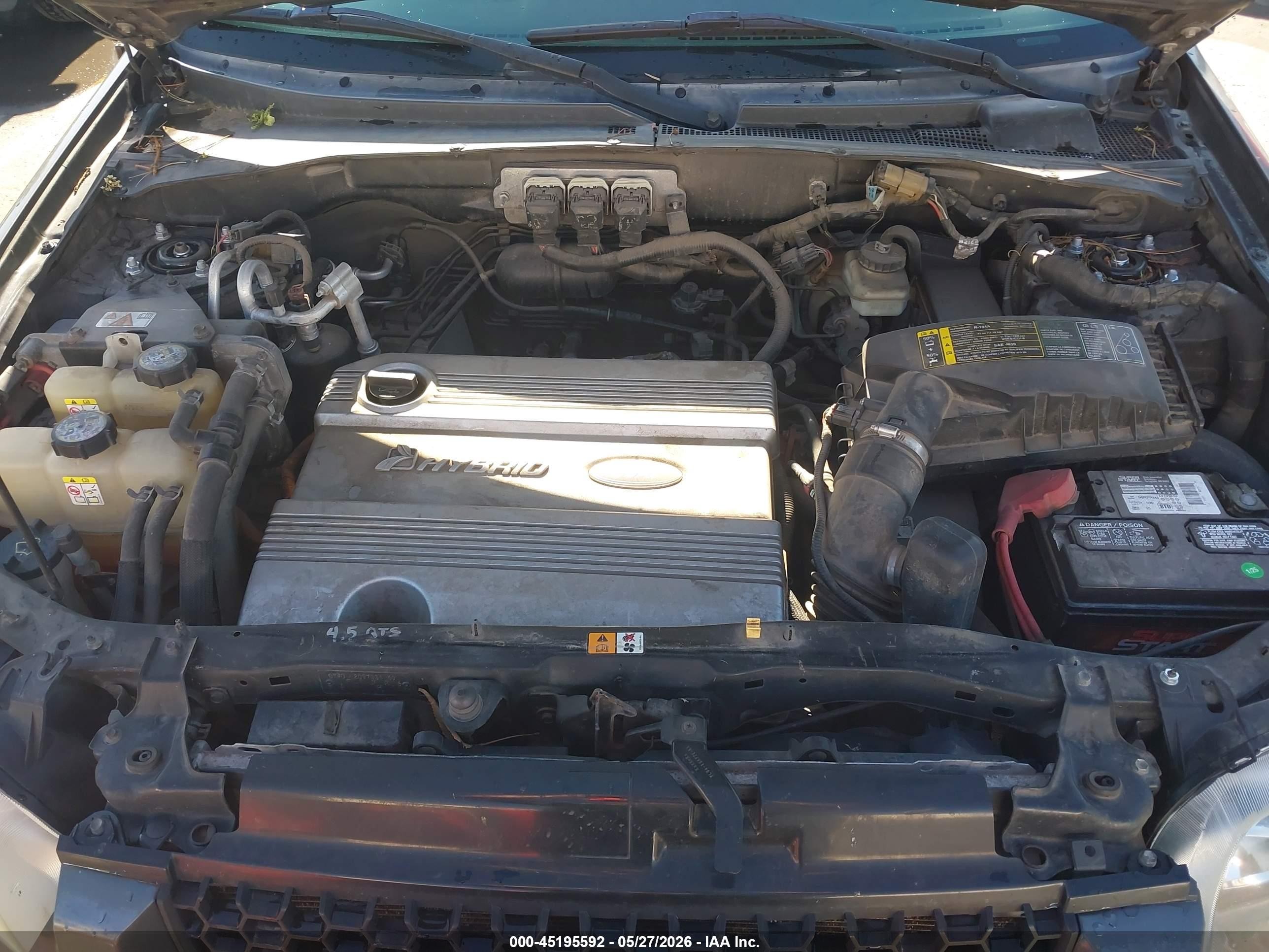 2006 Ford Escape Hybrid   Gray vin: 1FMCU96HX6KA39920