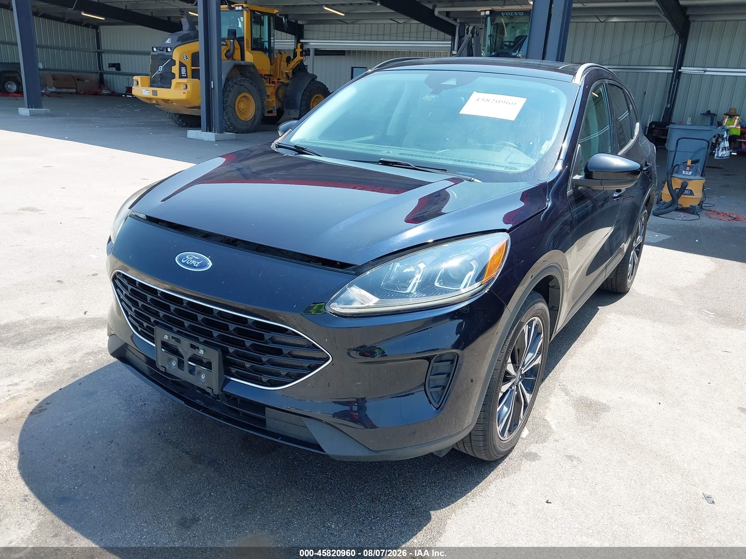 2021 Ford Escape Se Hybrid Black vin: 1FMCU9BZ4MUA95125